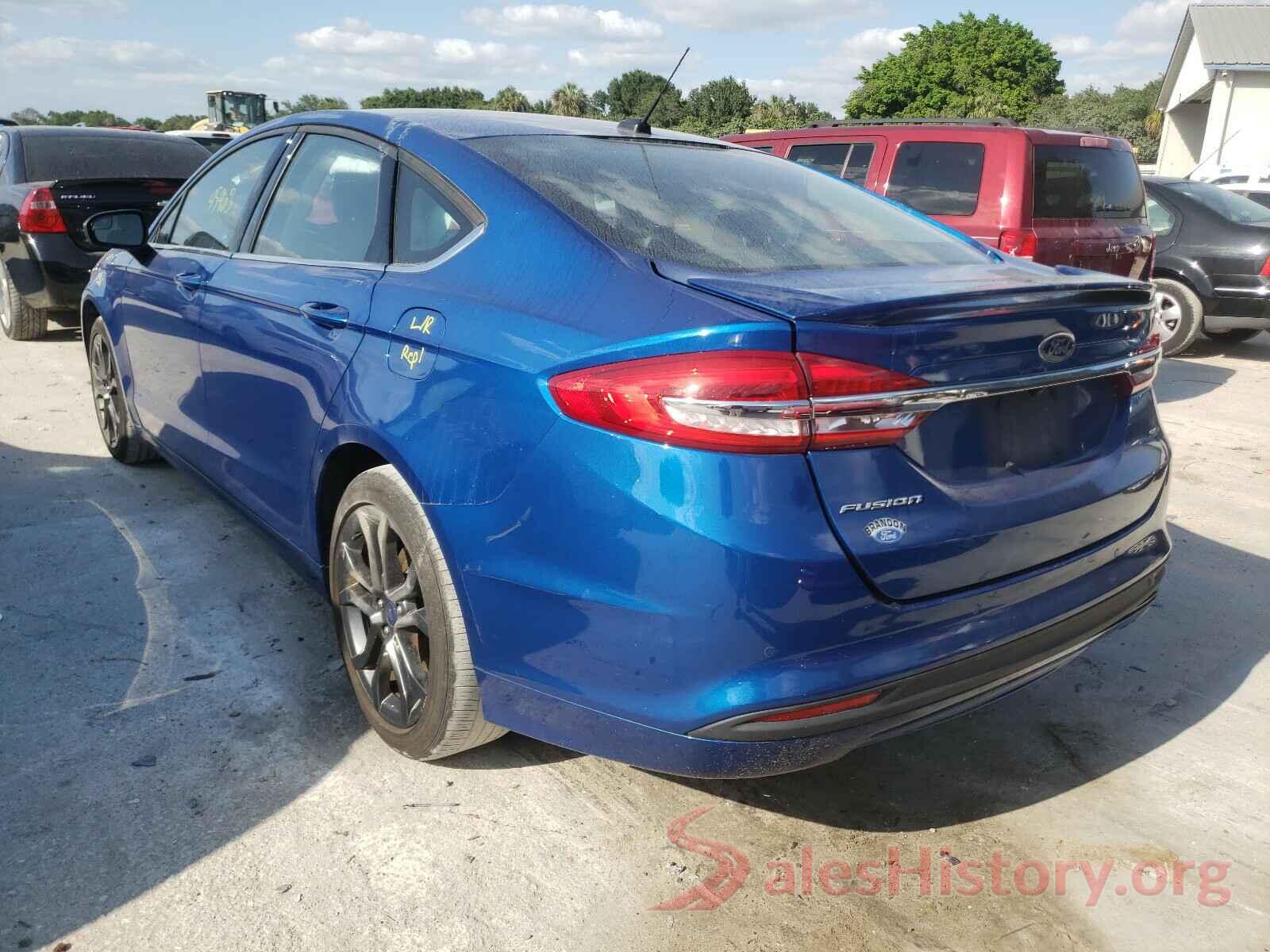 3FA6P0H74JR190206 2018 FORD FUSION