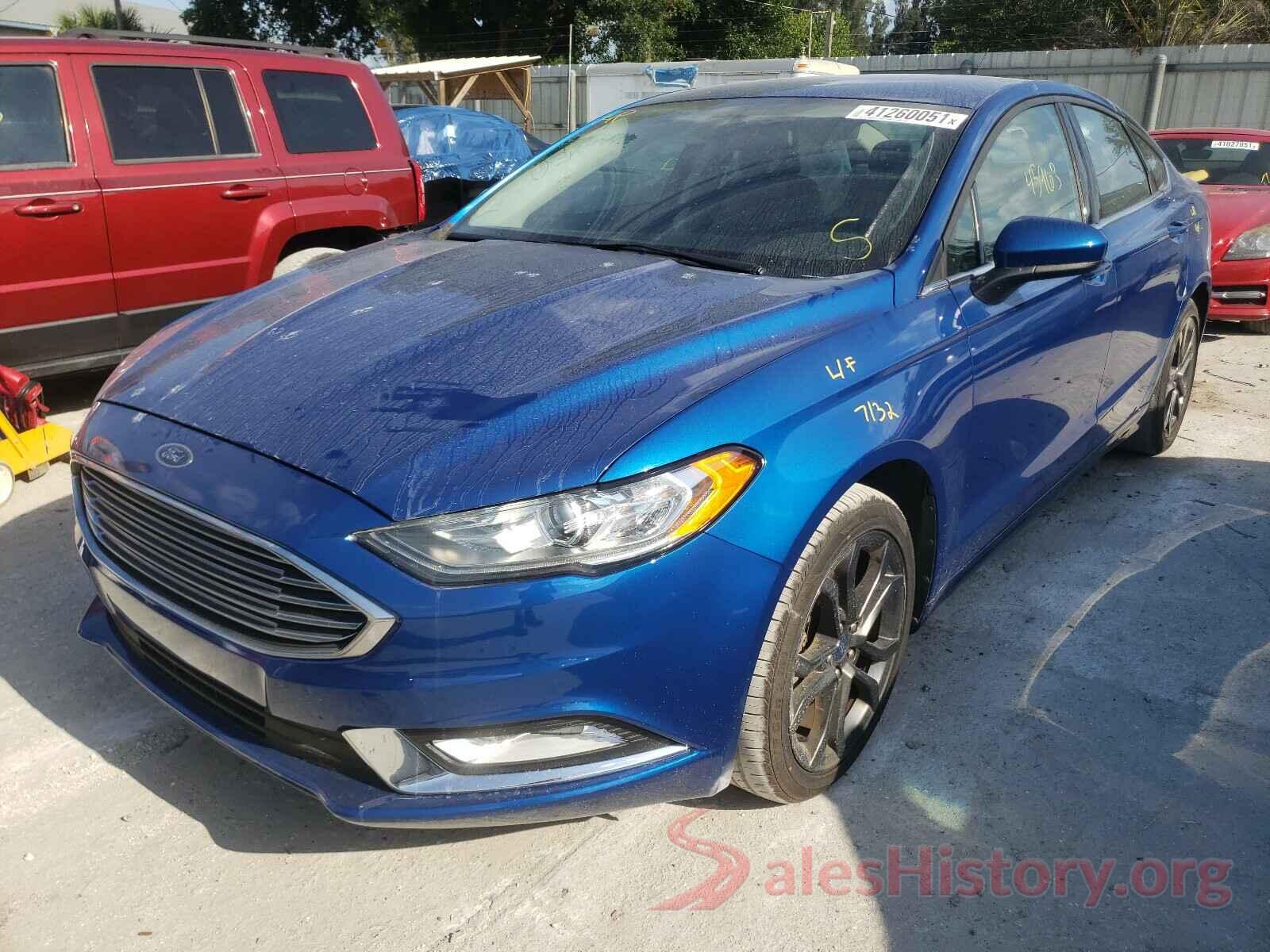 3FA6P0H74JR190206 2018 FORD FUSION