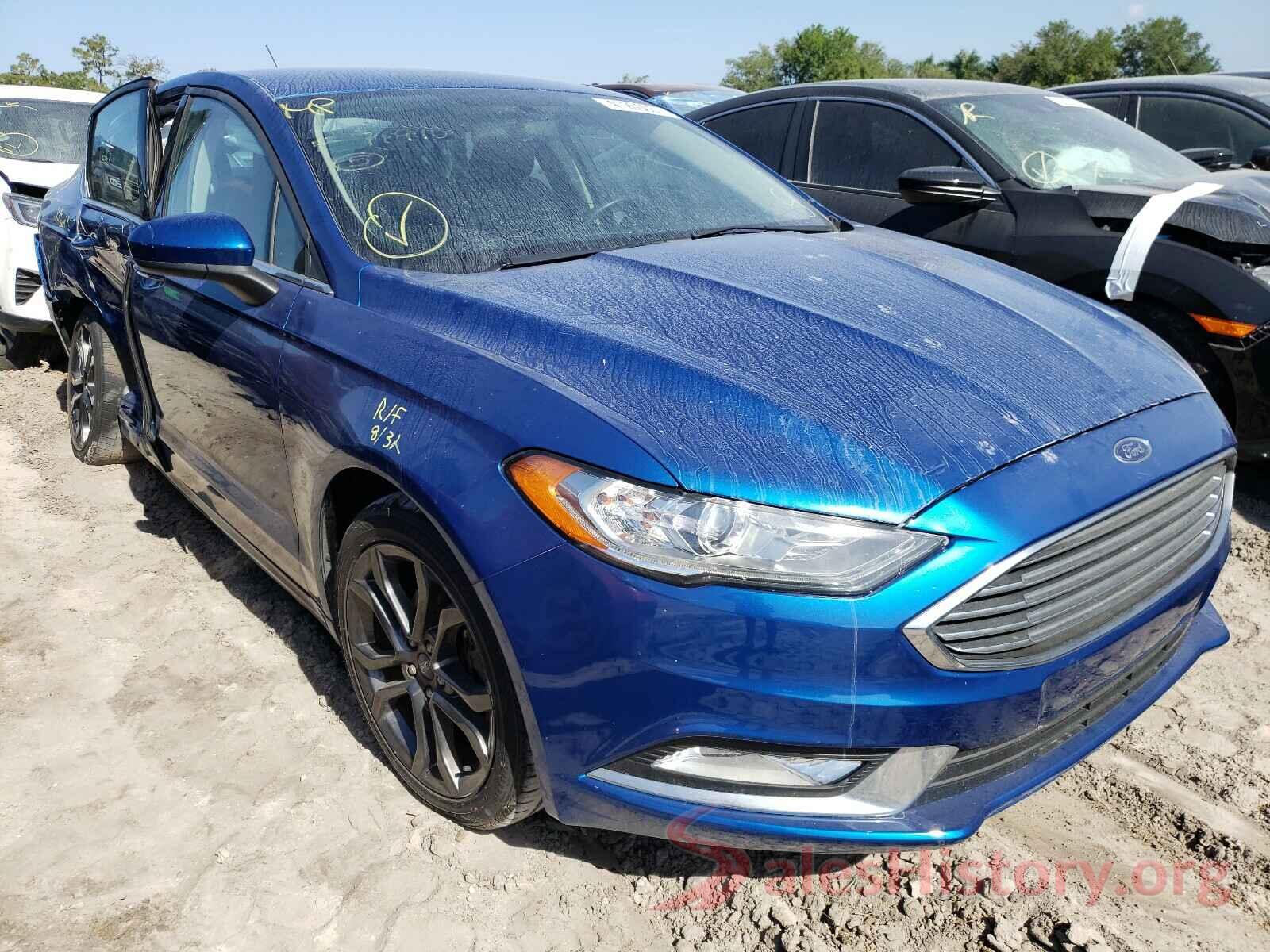 3FA6P0H74JR190206 2018 FORD FUSION