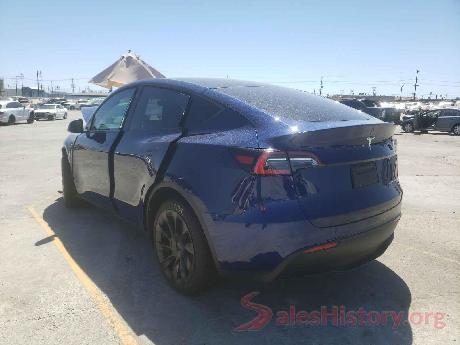 5YJYGDEE2MF123882 2021 TESLA MODEL Y