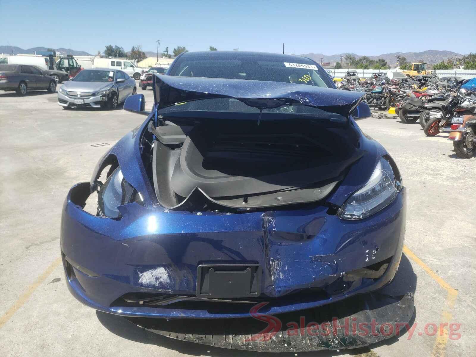 5YJYGDEE2MF123882 2021 TESLA MODEL Y