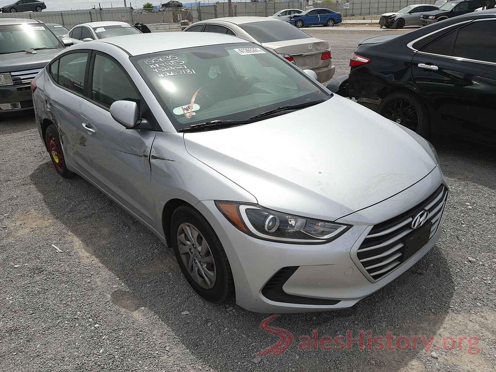 KMHD74LF0JU609406 2018 HYUNDAI ELANTRA