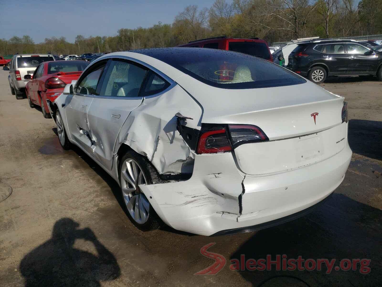 5YJ3E1EB5JF101181 2018 TESLA MODEL 3