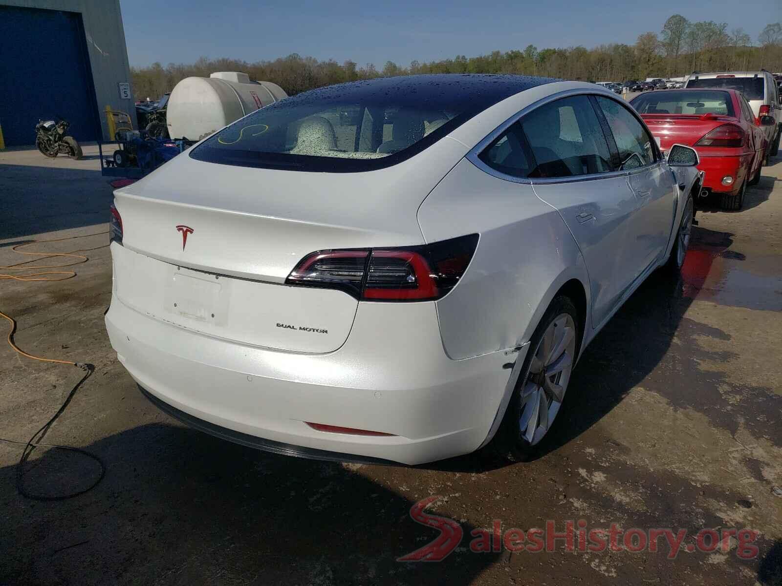 5YJ3E1EB5JF101181 2018 TESLA MODEL 3