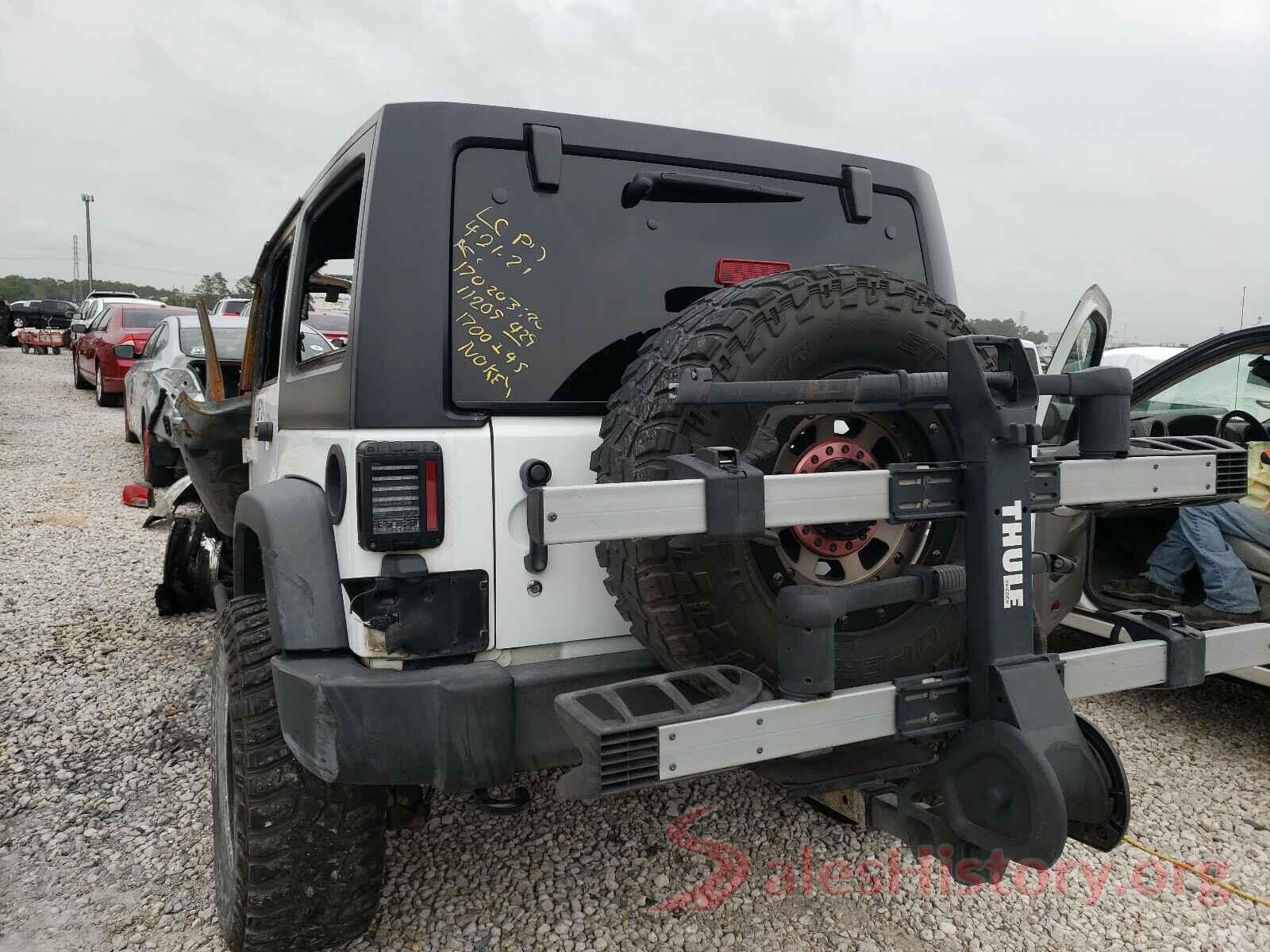 1C4BJWFG4GL158704 2016 JEEP WRANGLER