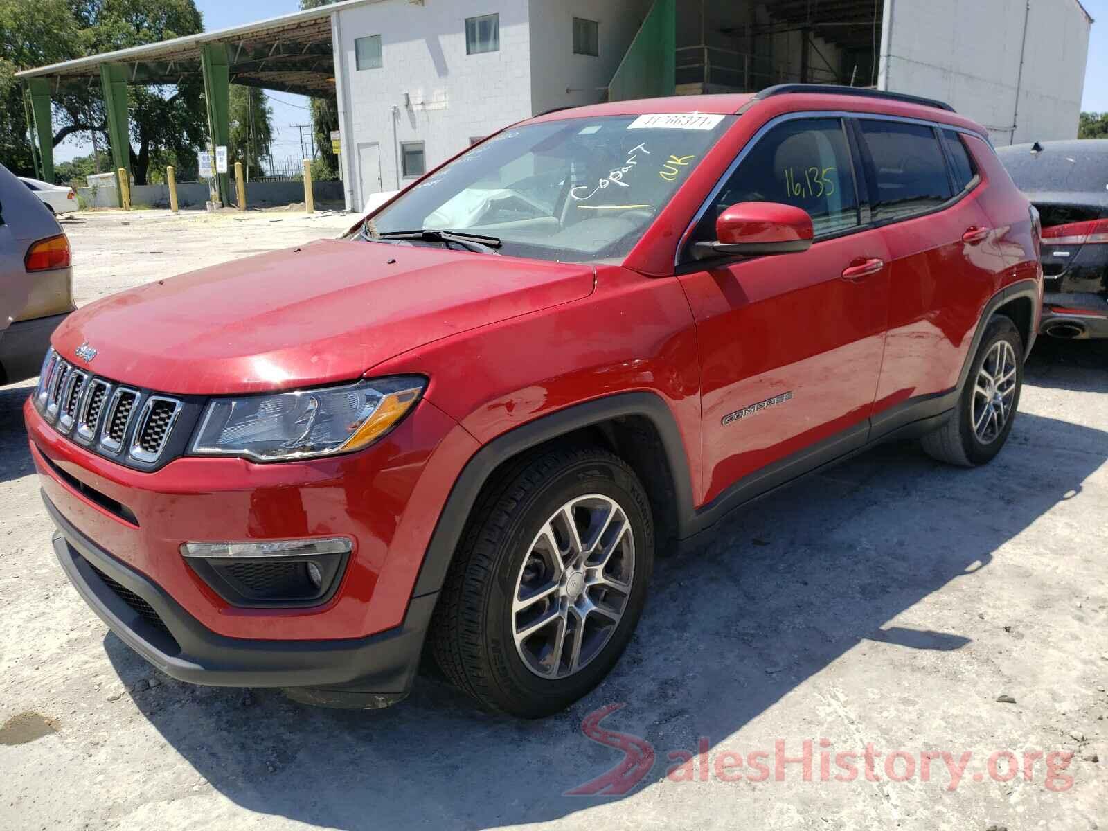 3C4NJCBB7KT636276 2019 JEEP COMPASS