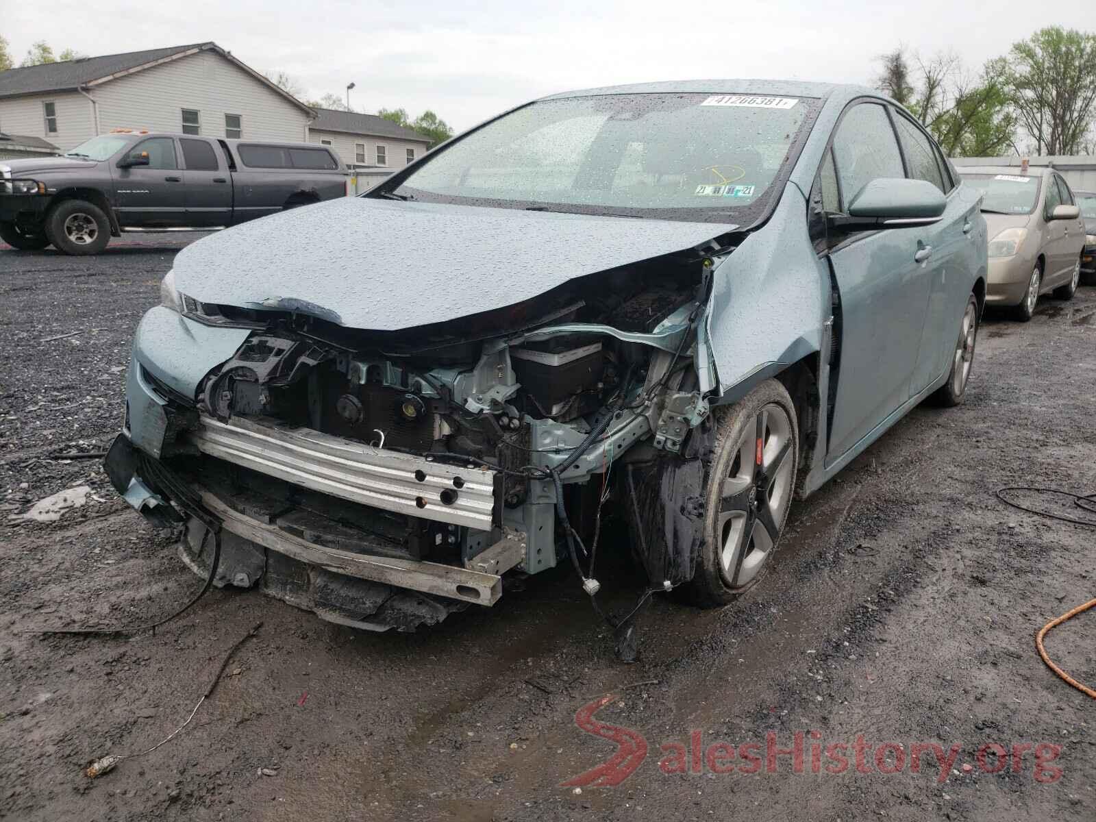 JTDKARFU2G3012874 2016 TOYOTA PRIUS