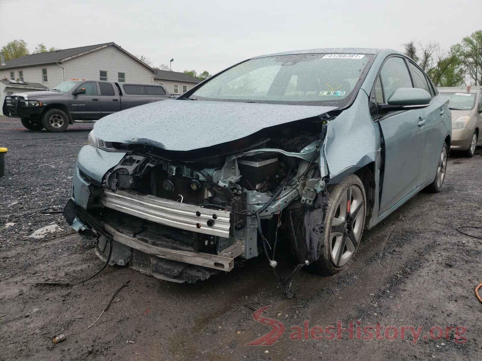 JTDKARFU2G3012874 2016 TOYOTA PRIUS