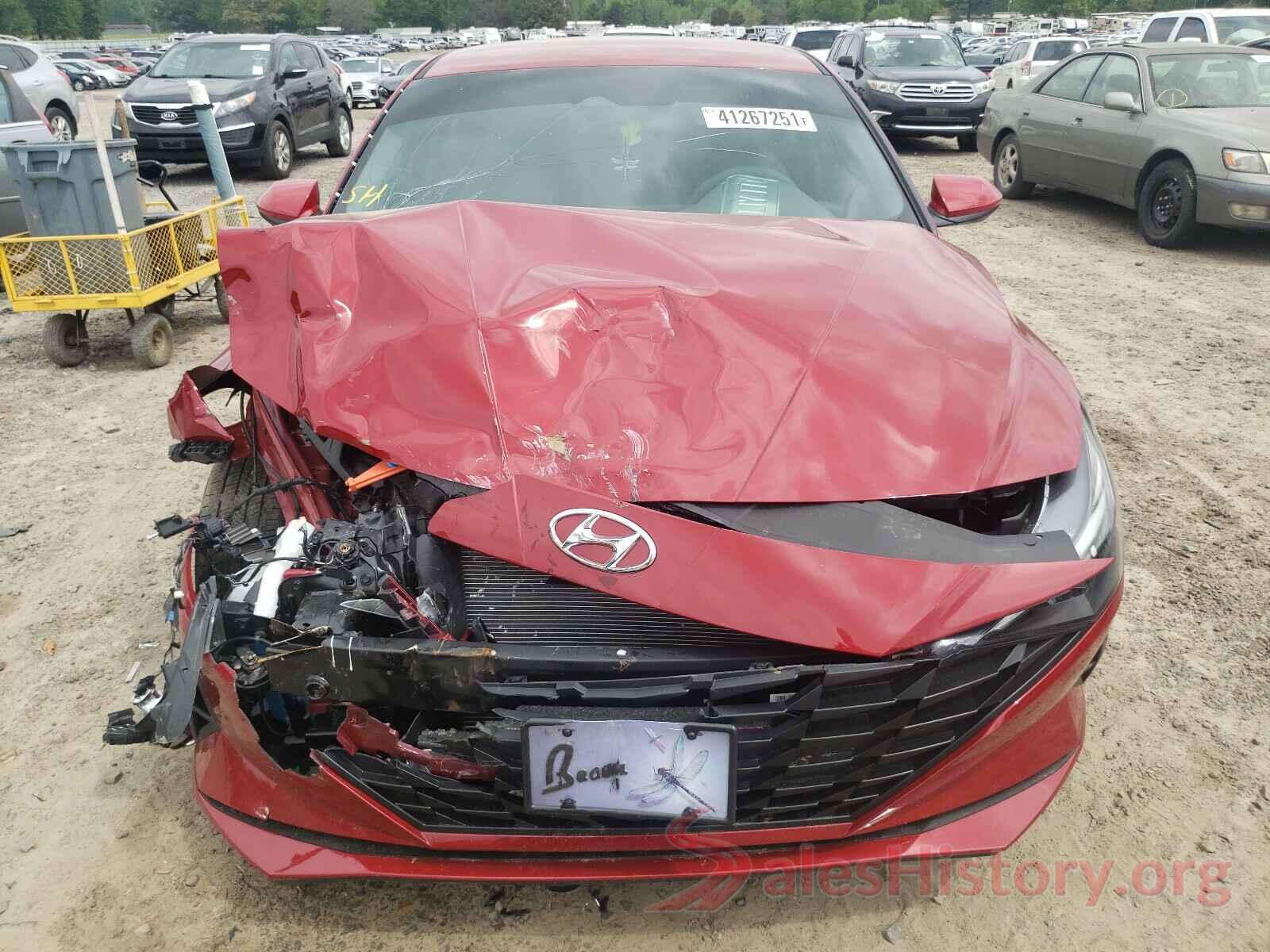 KMHLM4AG2MU068525 2021 HYUNDAI ELANTRA