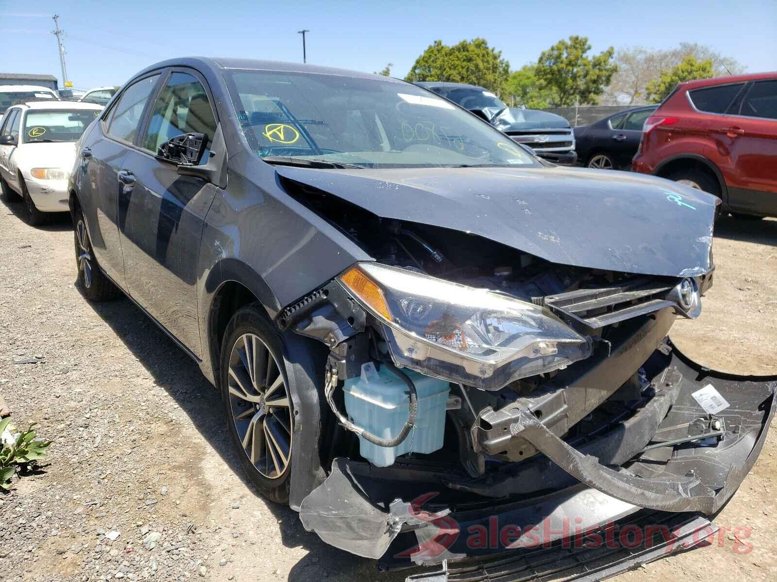 5YFBURHE1GP537316 2016 TOYOTA COROLLA