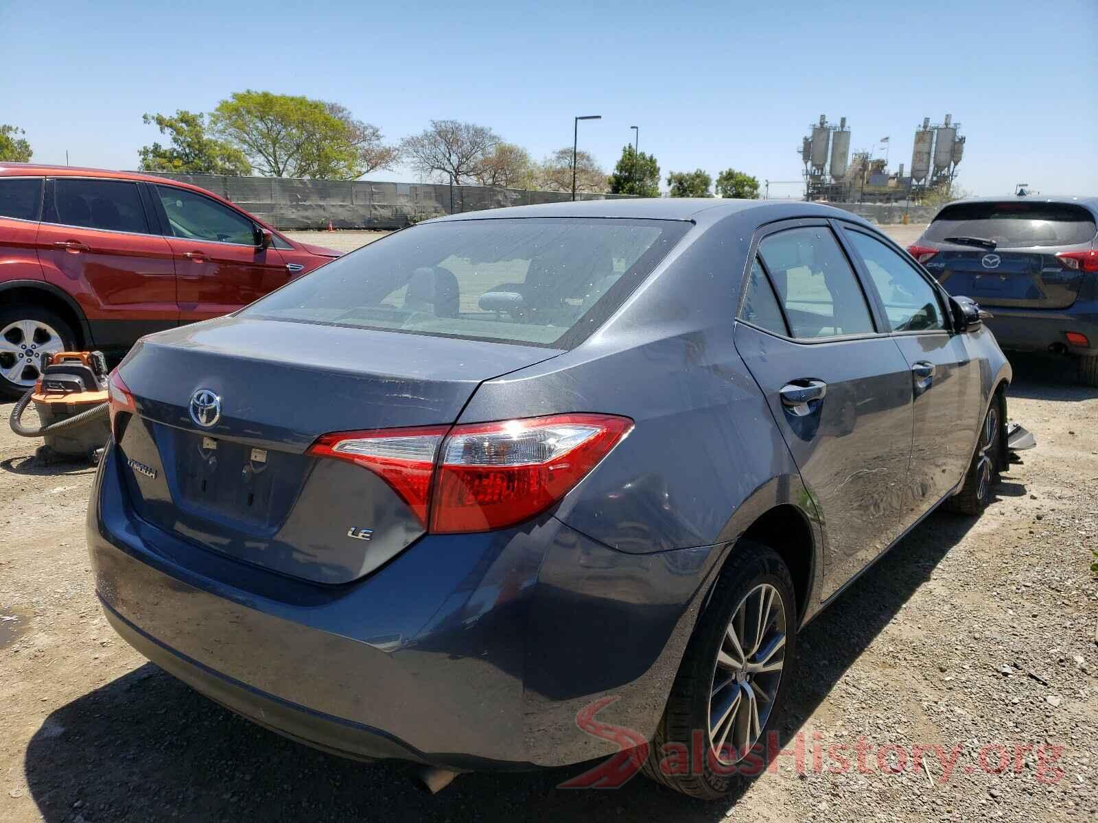 5YFBURHE1GP537316 2016 TOYOTA COROLLA