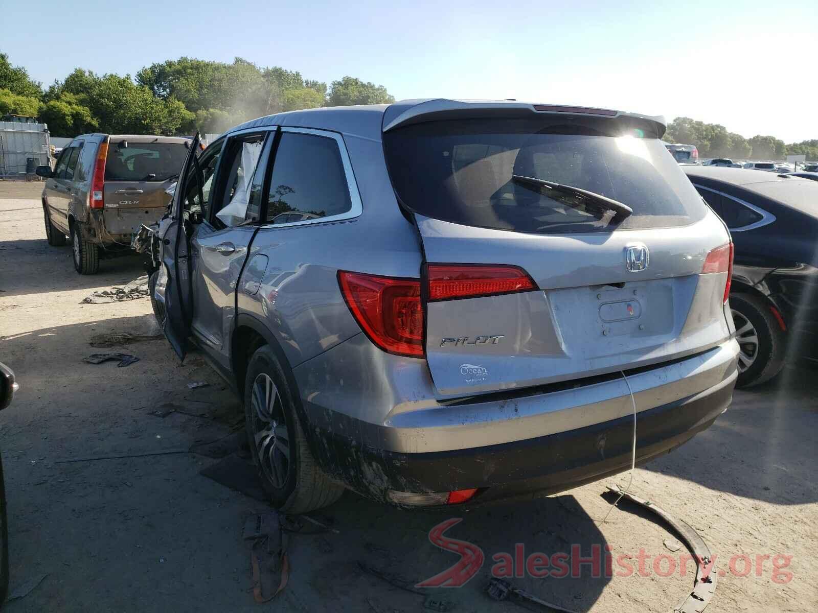 5FNYF5H71HB020657 2017 HONDA PILOT