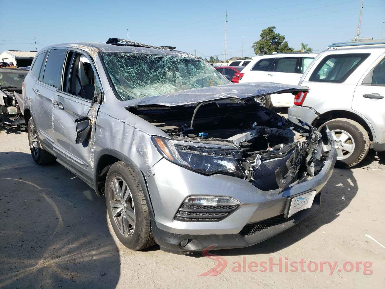 5FNYF5H71HB020657 2017 HONDA PILOT