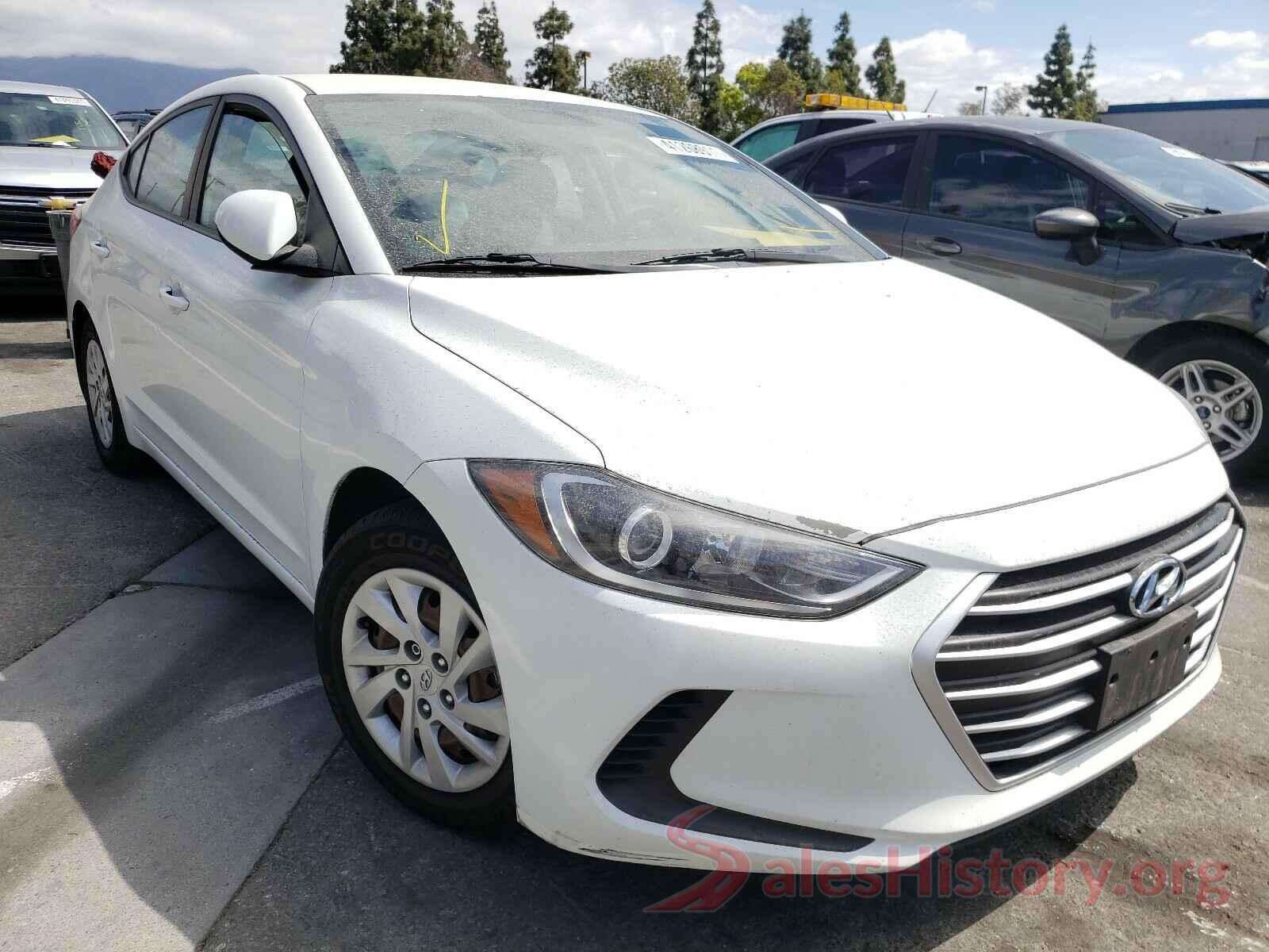 5NPD74LF1HH178681 2017 HYUNDAI ELANTRA