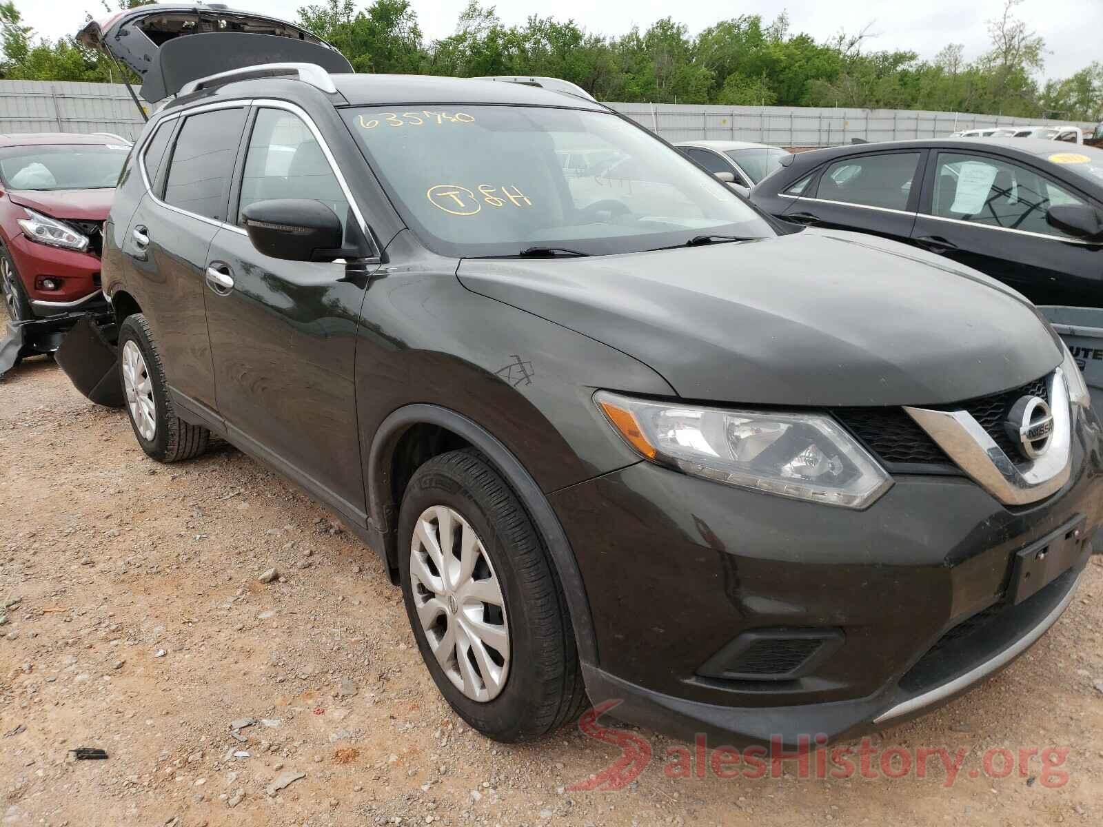 KNMAT2MT6GP635740 2016 NISSAN ROGUE