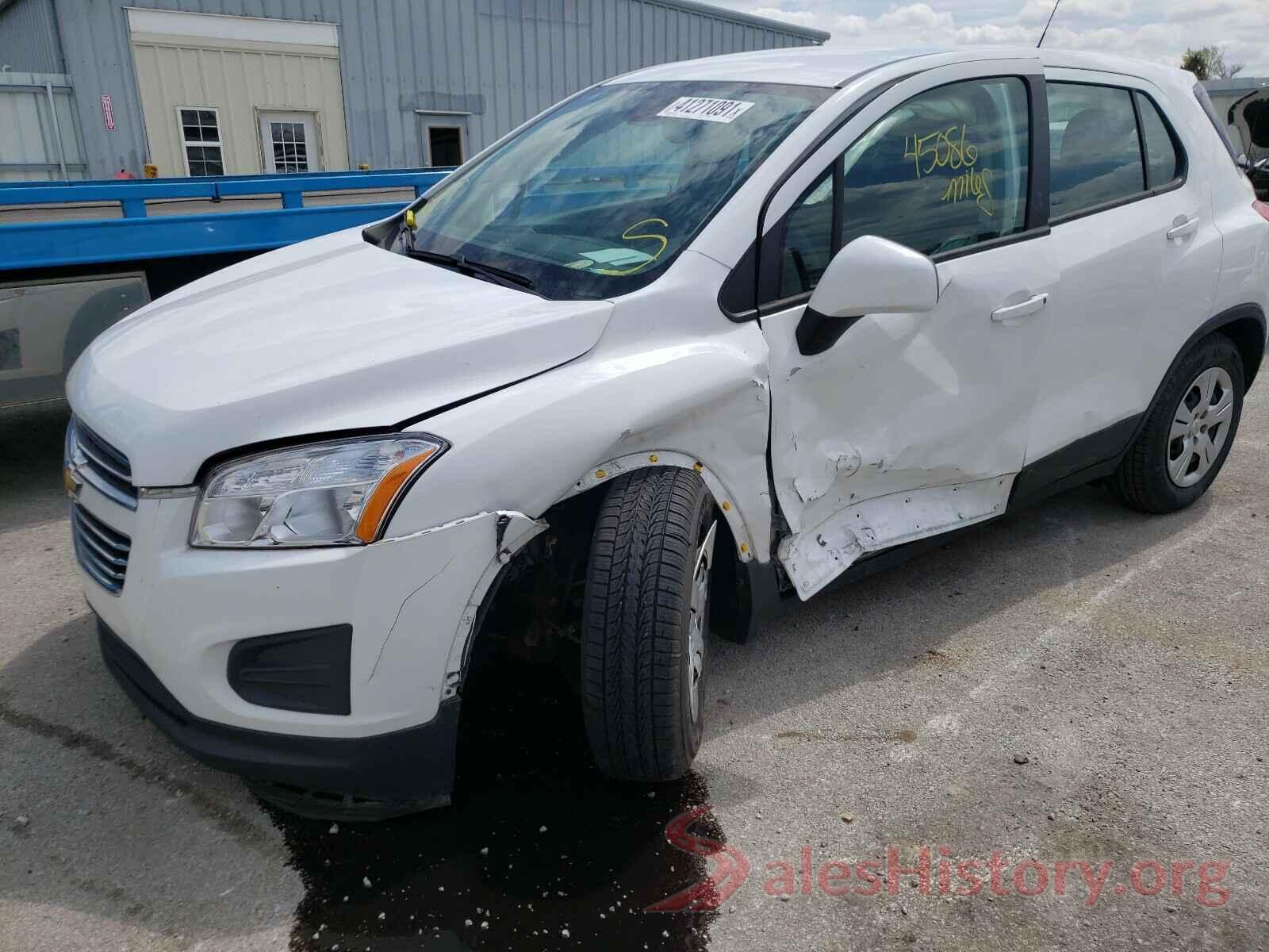 KL7CJKSB5GB582354 2016 CHEVROLET TRAX