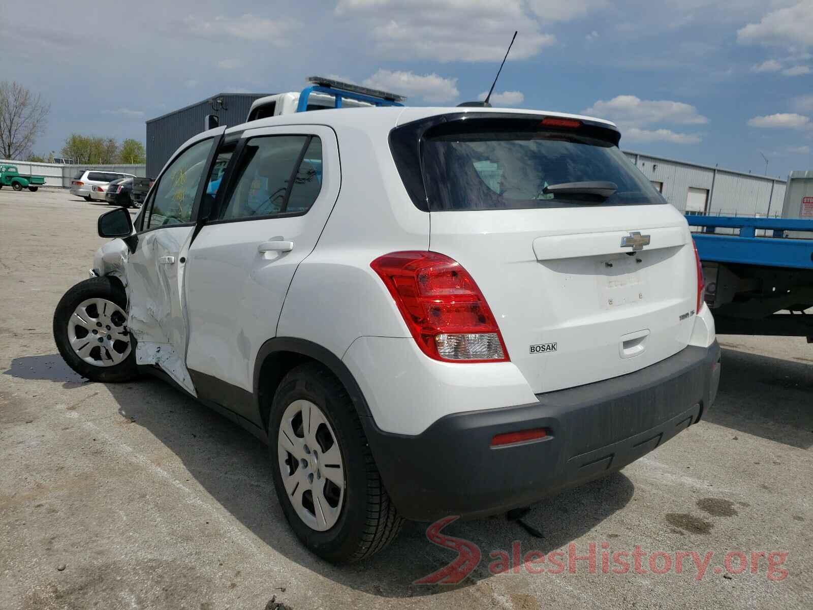 KL7CJKSB5GB582354 2016 CHEVROLET TRAX