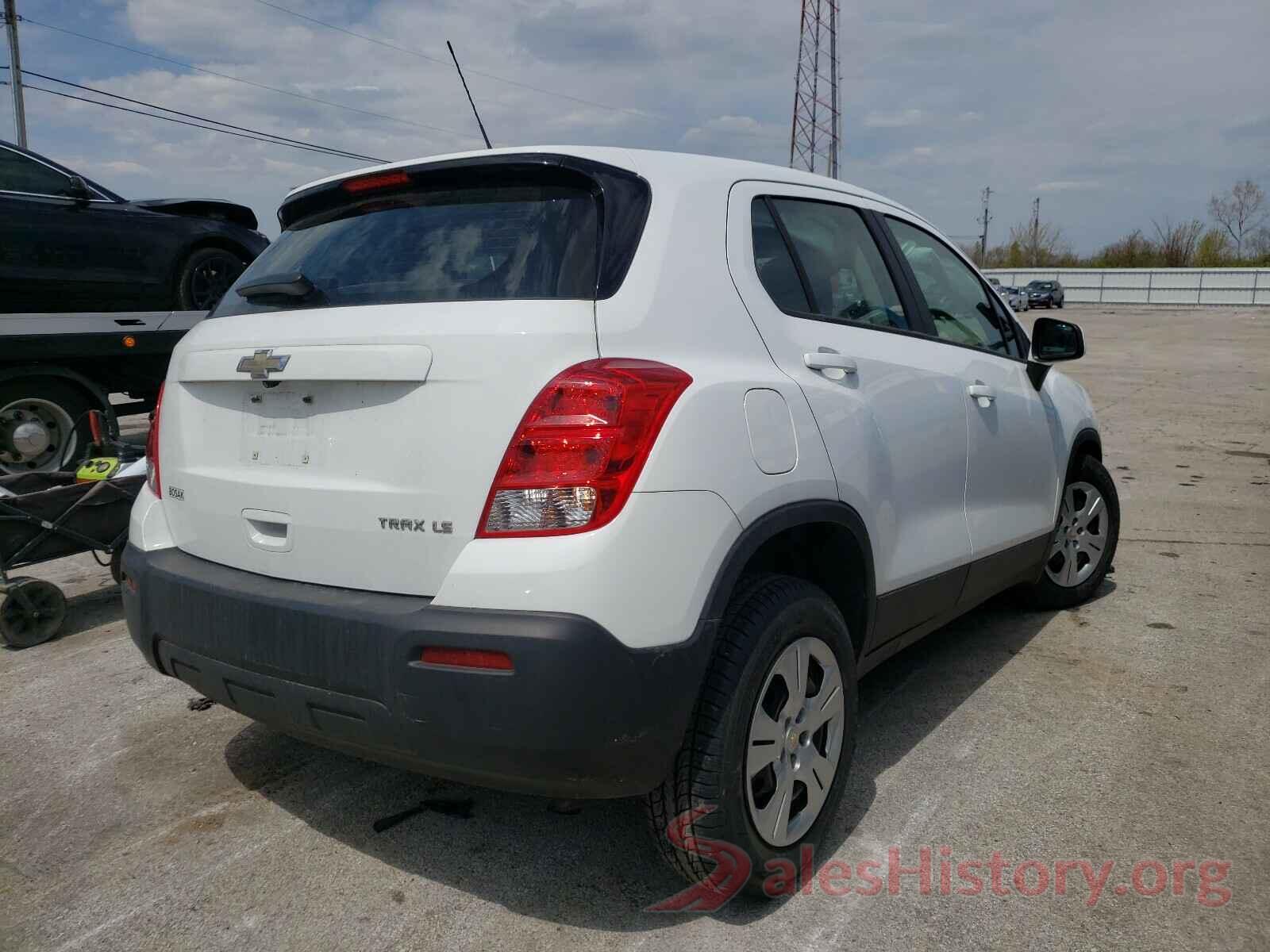 KL7CJKSB5GB582354 2016 CHEVROLET TRAX