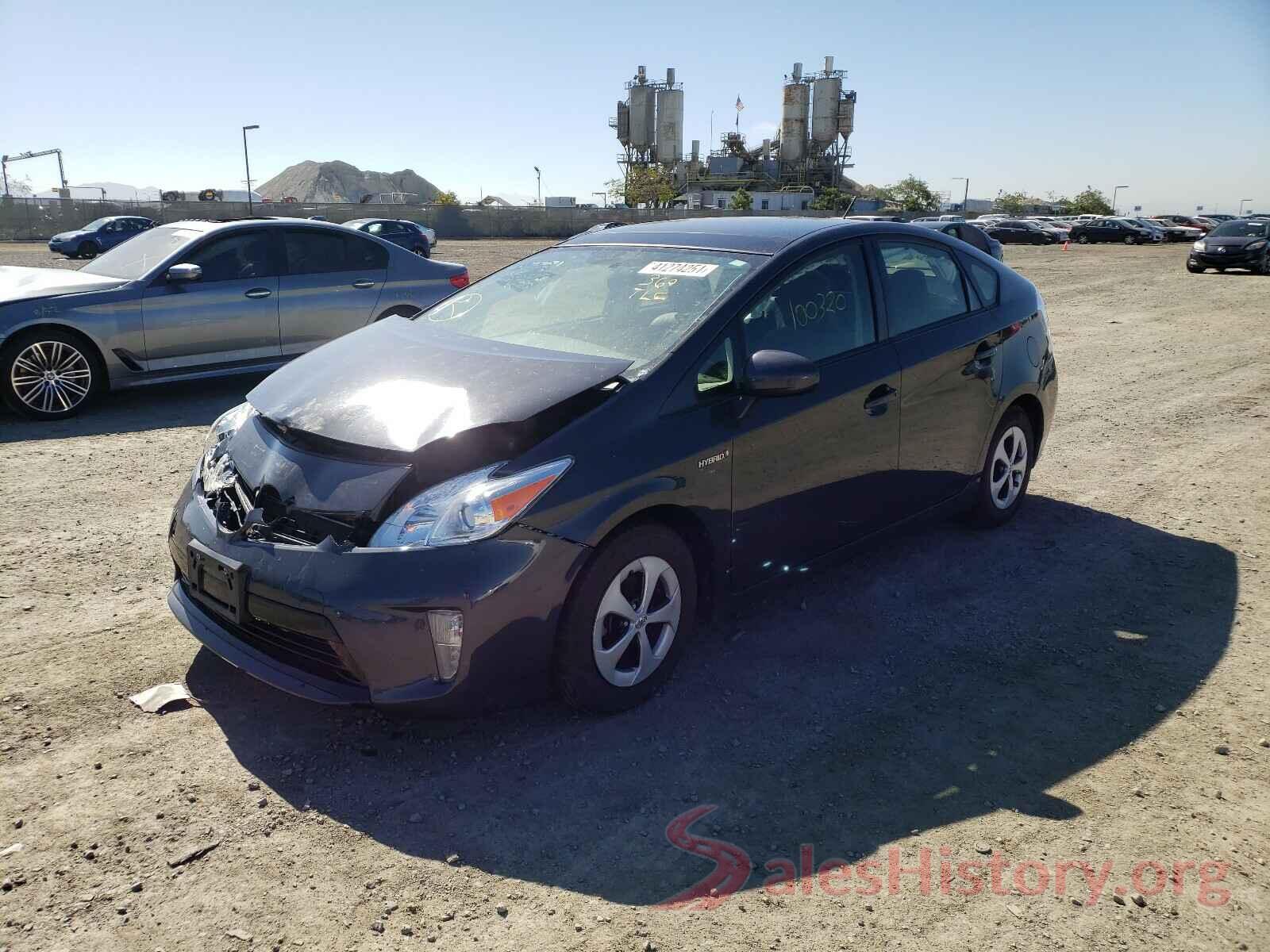 JTDKN3DU3F0450775 2015 TOYOTA PRIUS