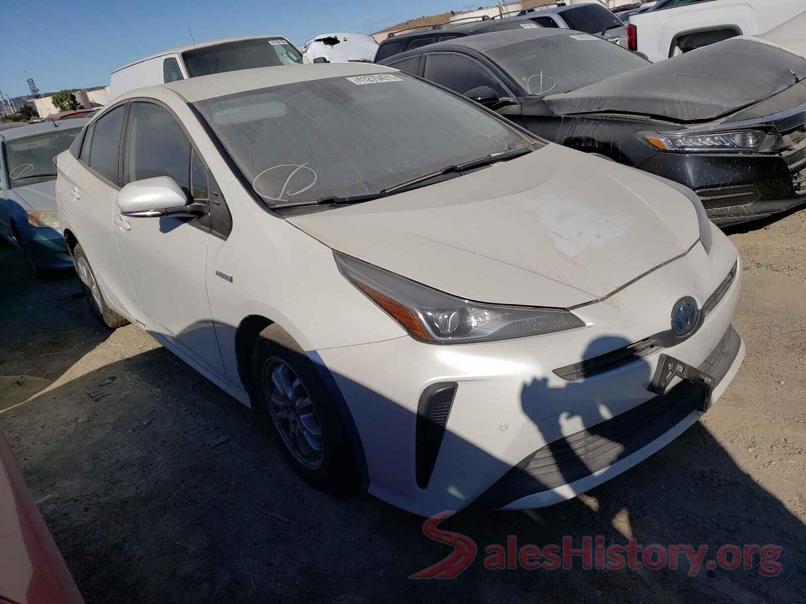 JTDKARFU5K3100715 2019 TOYOTA PRIUS