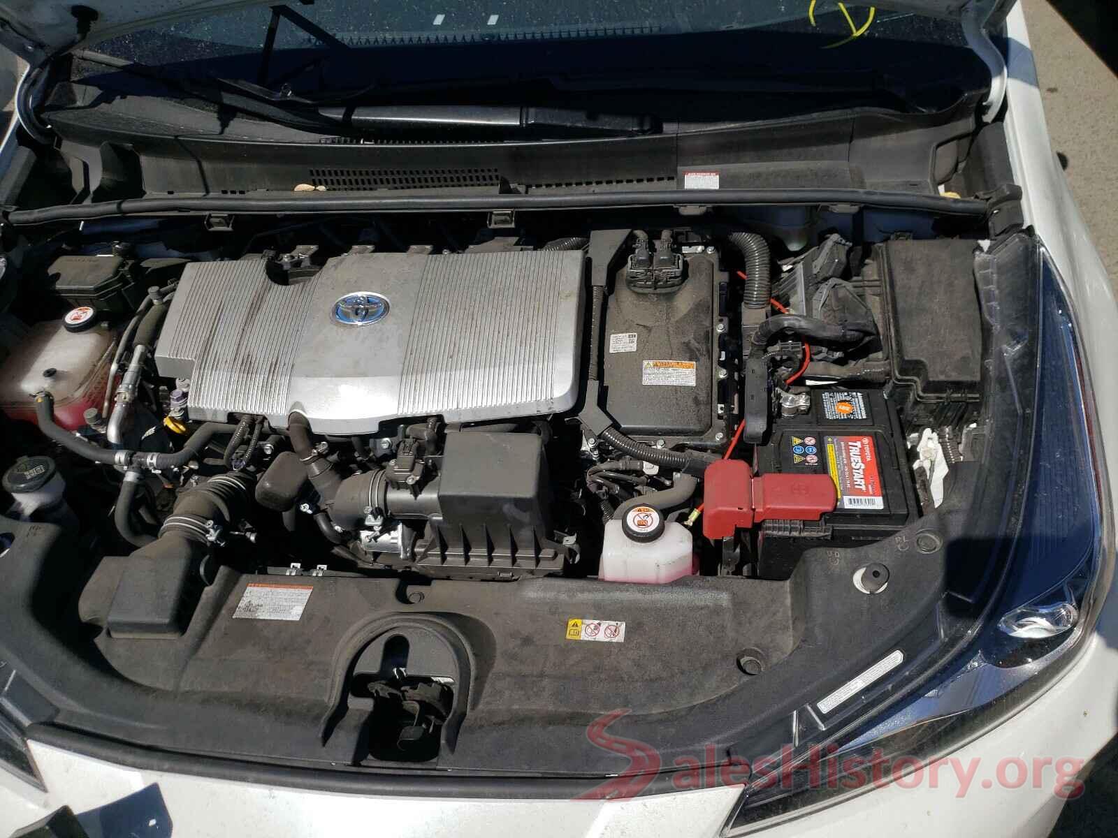 JTDKARFU5K3100715 2019 TOYOTA PRIUS