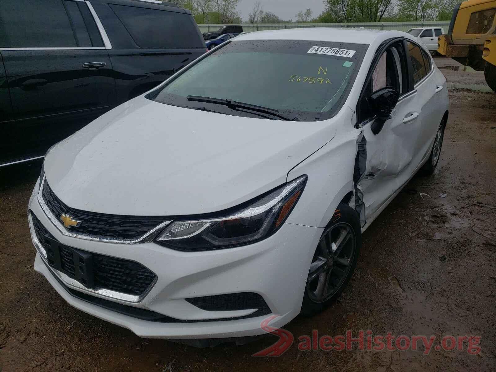 3G1BE6SM9HS567592 2017 CHEVROLET CRUZE