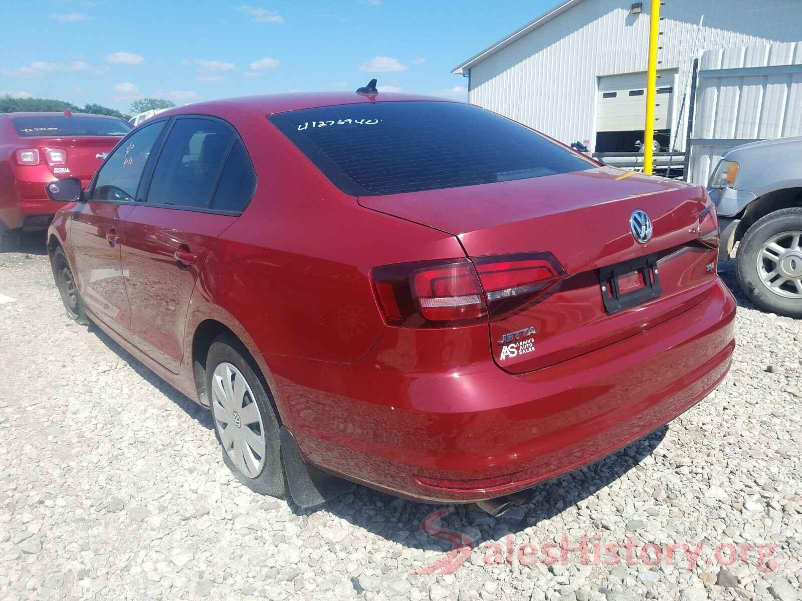 3VW167AJ3GM409052 2016 VOLKSWAGEN JETTA