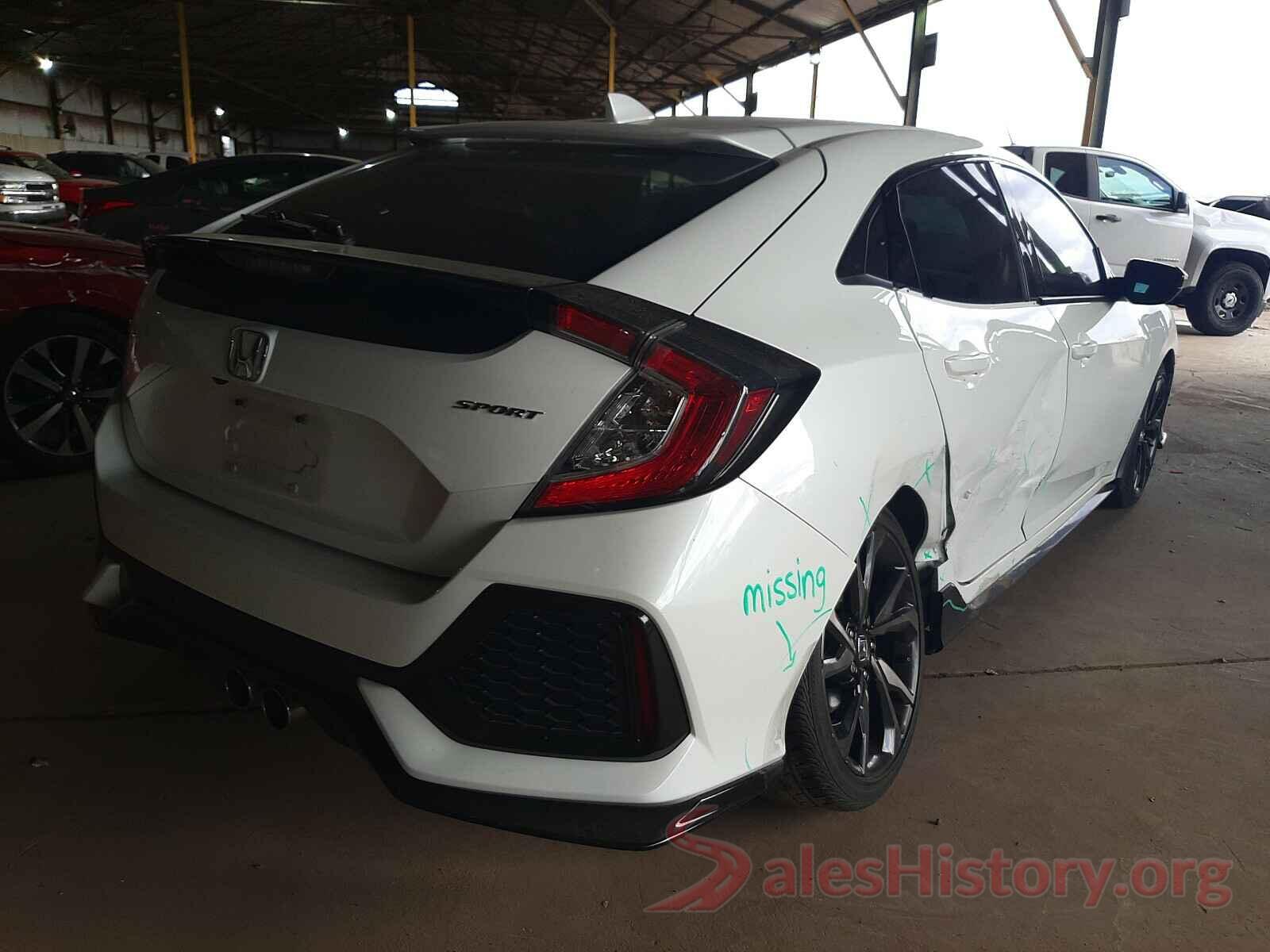 SHHFK7H43KU221308 2019 HONDA CIVIC