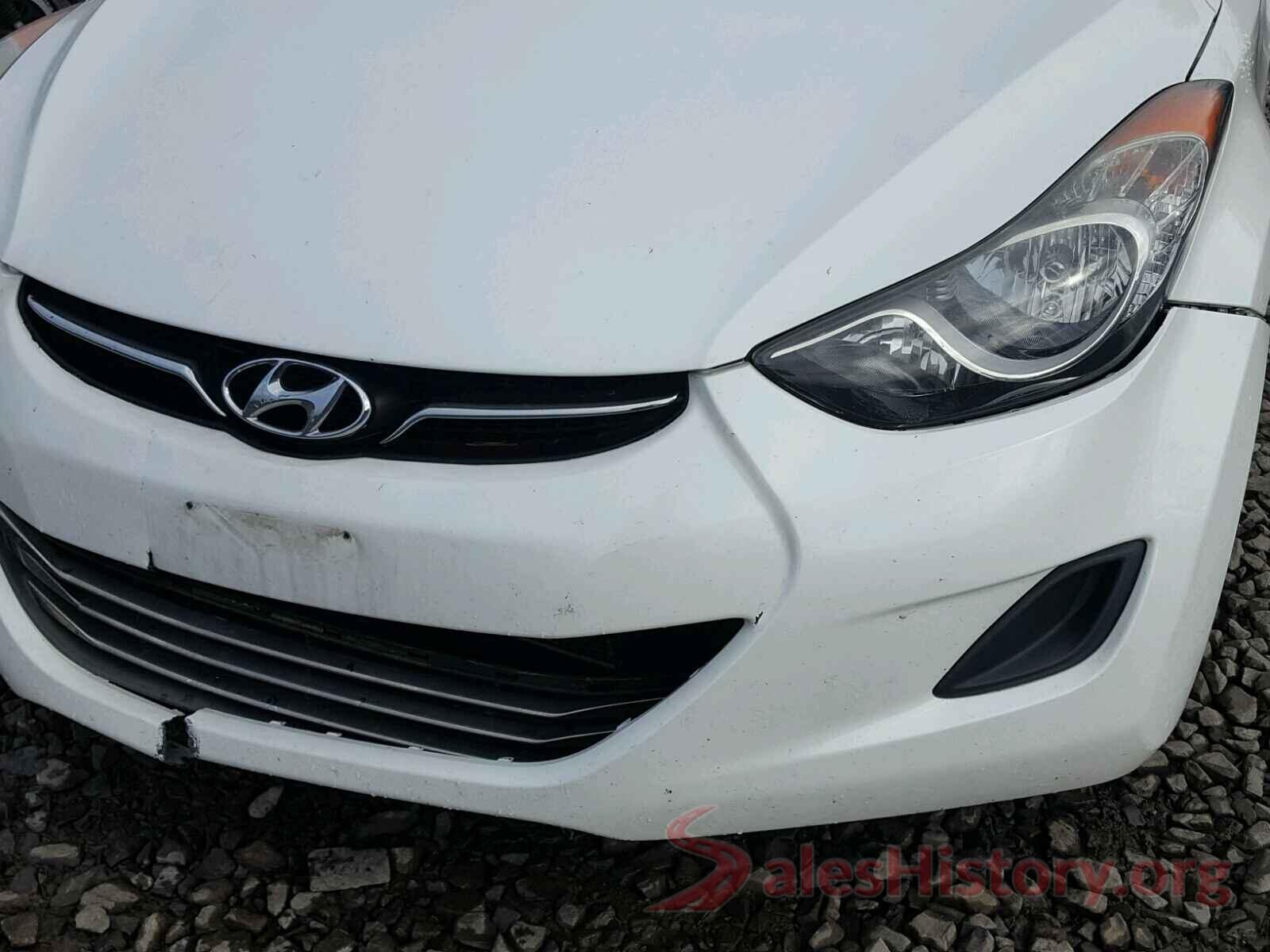 5NPDH4AE4BH042561 2011 HYUNDAI ELANTRA