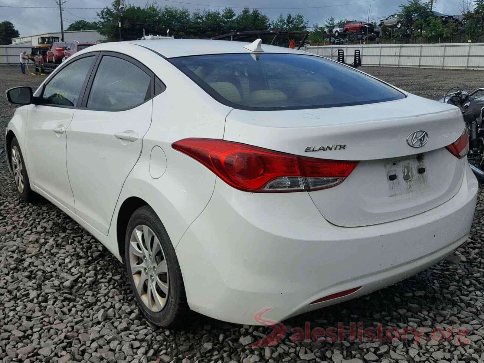 5NPDH4AE4BH042561 2011 HYUNDAI ELANTRA