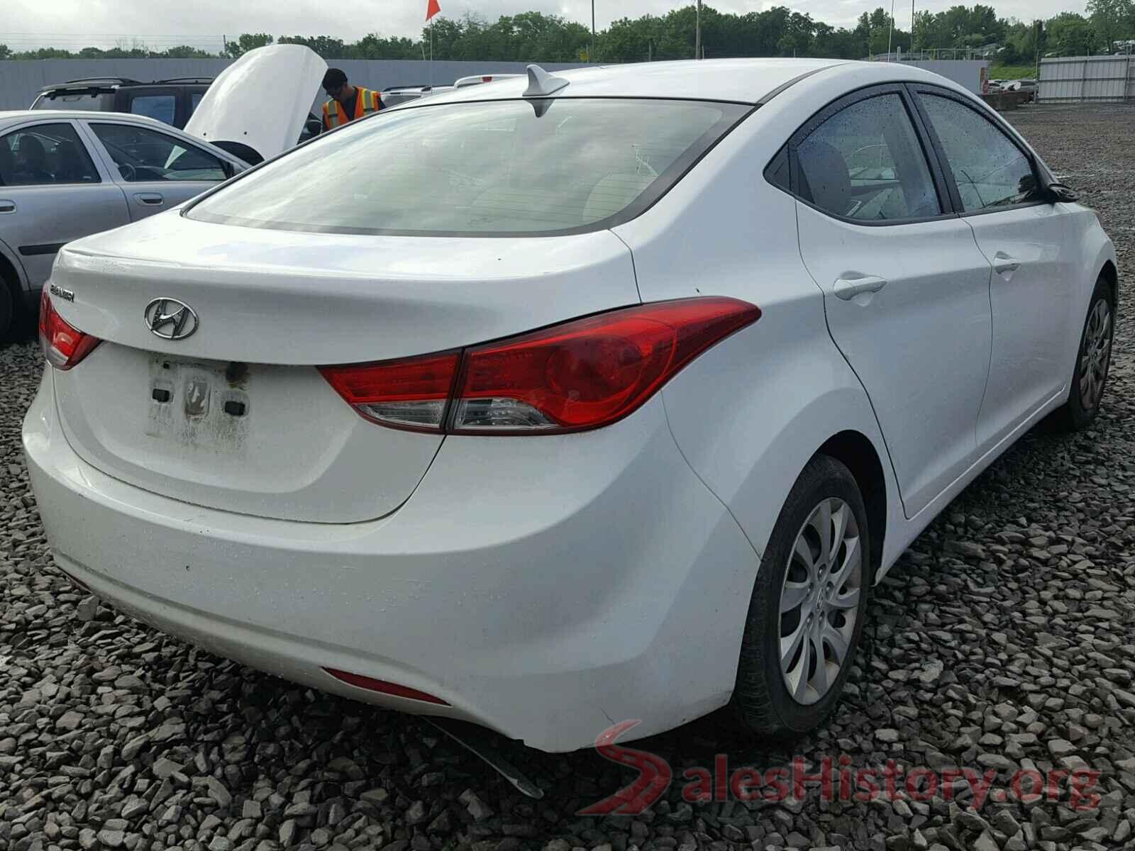 5NPDH4AE4BH042561 2011 HYUNDAI ELANTRA