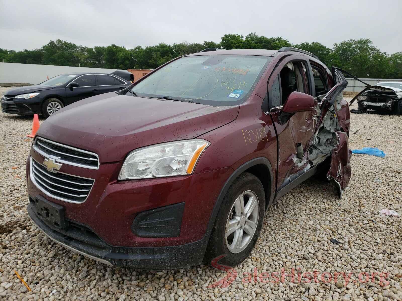 3GNCJLSBXGL167304 2016 CHEVROLET TRAX