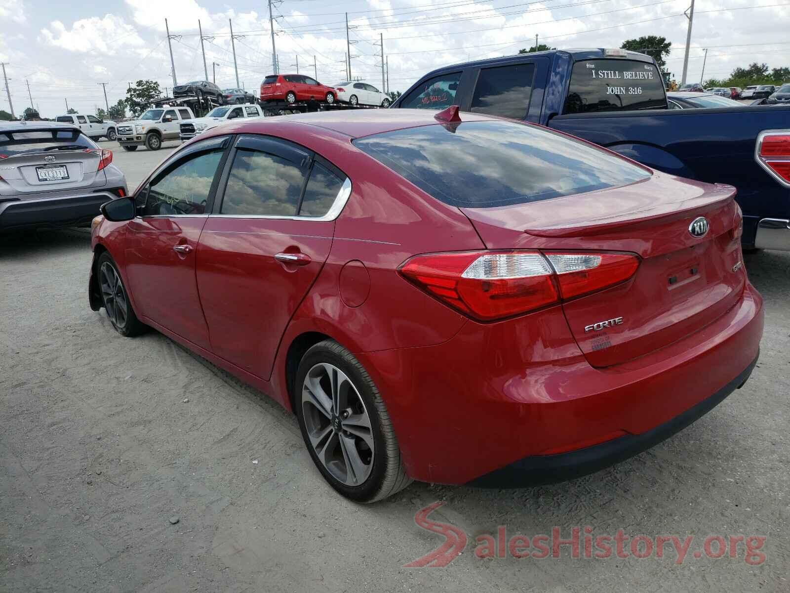 KNAFX4A82G5575664 2016 KIA FORTE