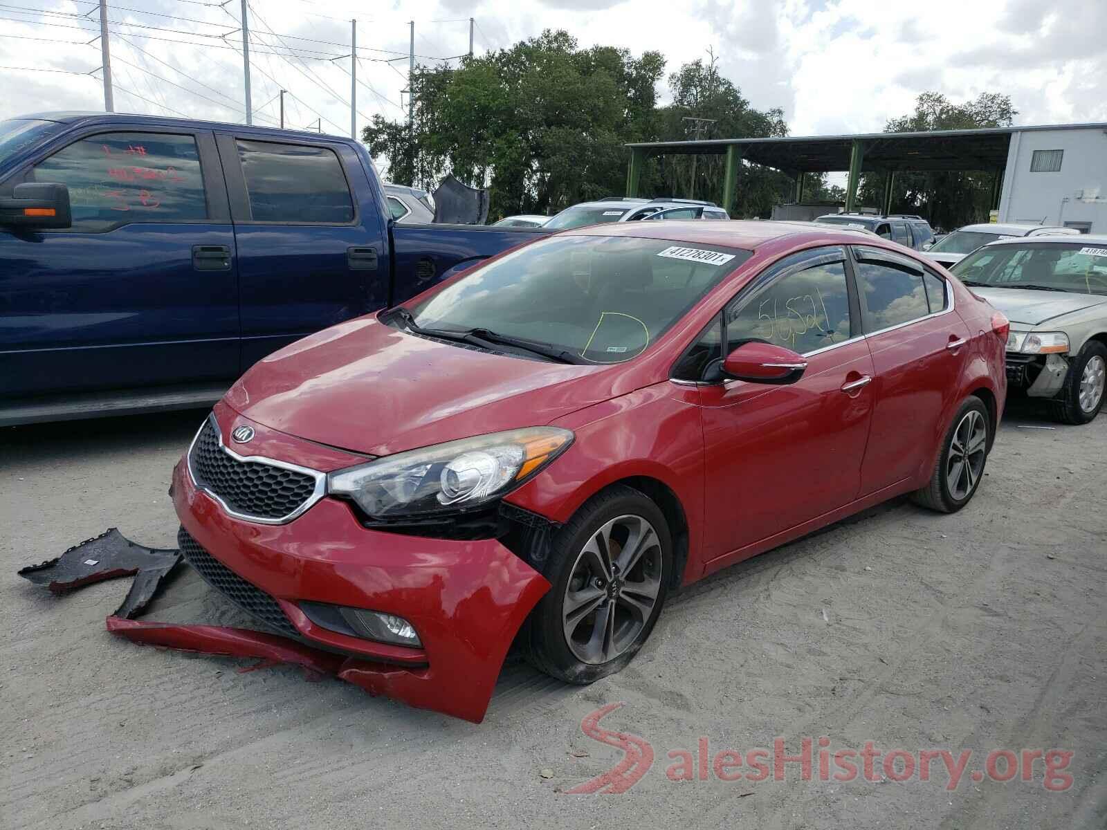 KNAFX4A82G5575664 2016 KIA FORTE