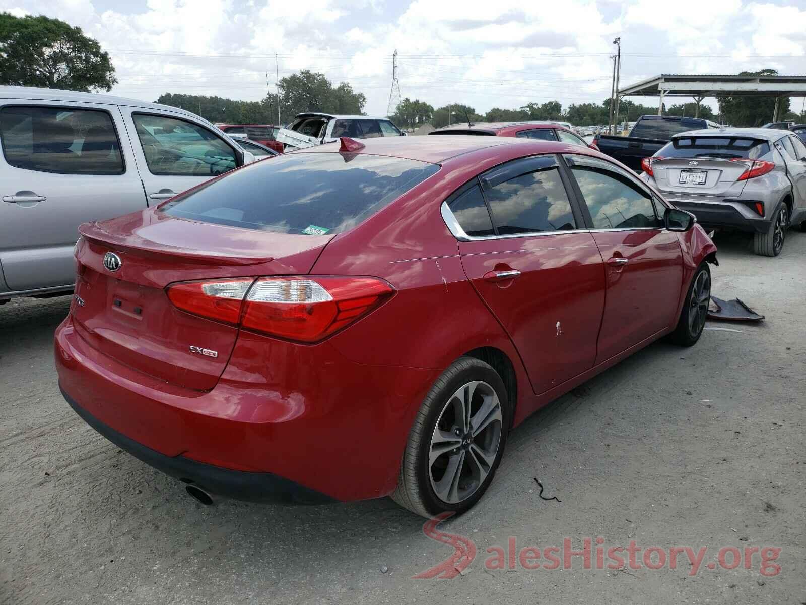 KNAFX4A82G5575664 2016 KIA FORTE