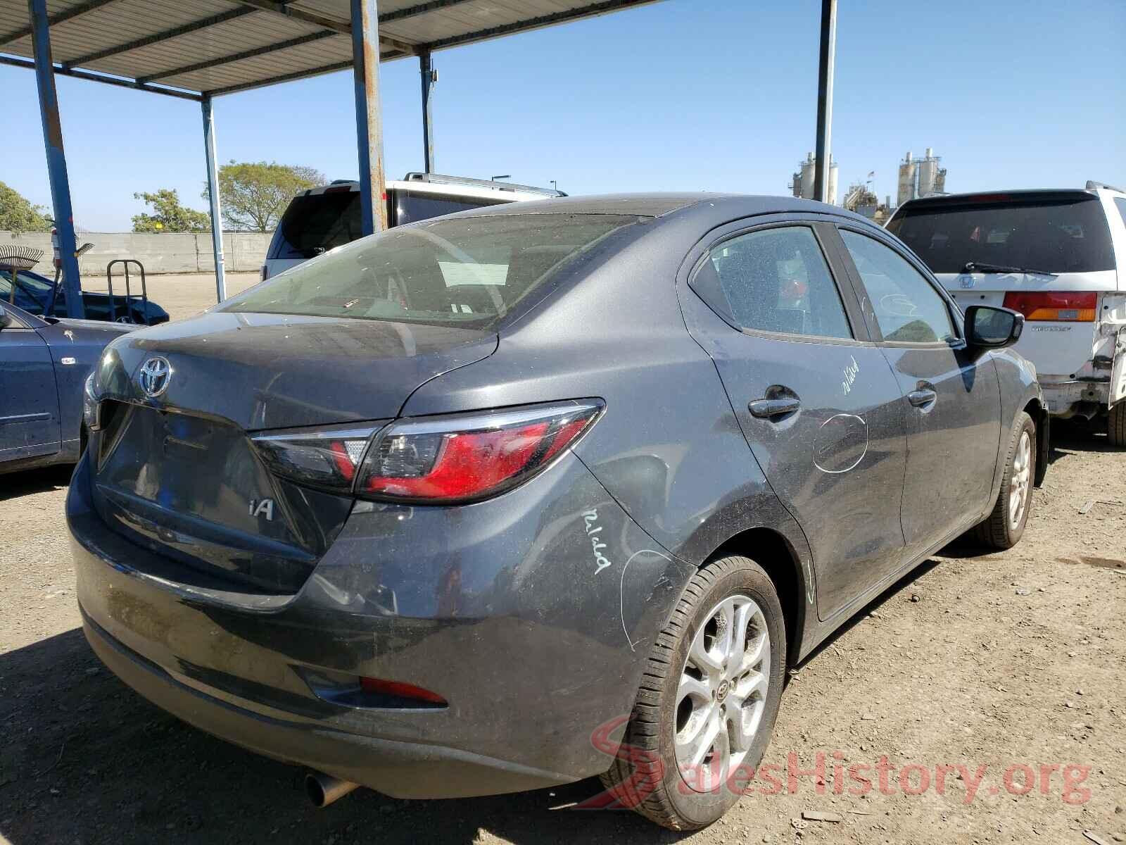 3MYDLBYV2HY169525 2017 TOYOTA YARIS