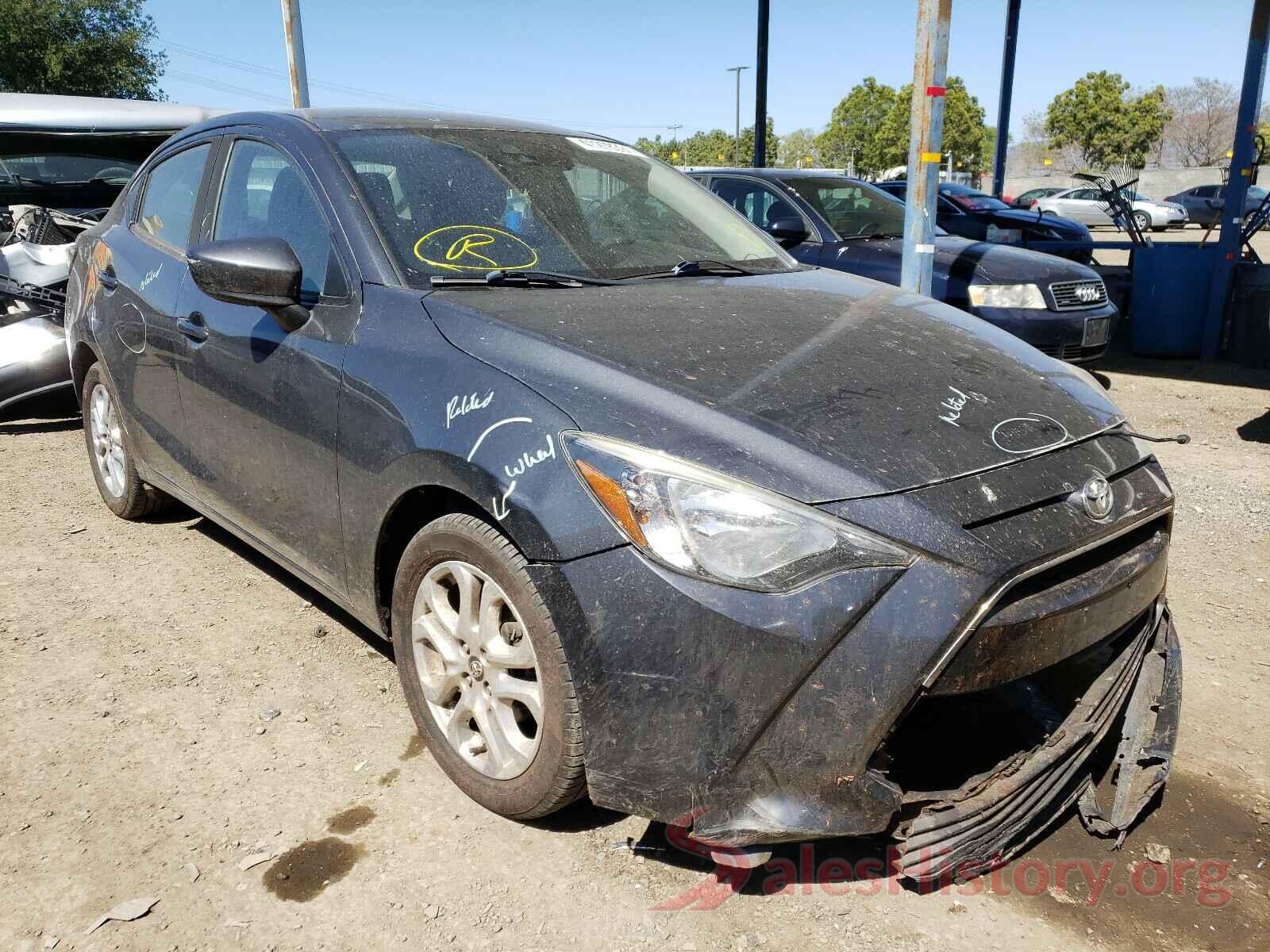 3MYDLBYV2HY169525 2017 TOYOTA YARIS