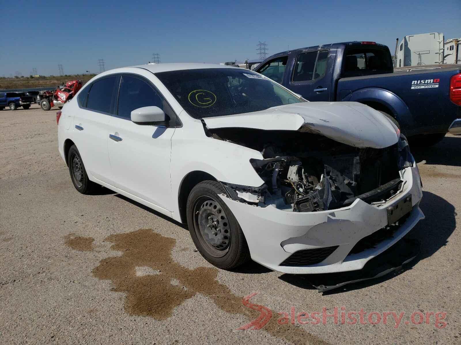 3N1AB7AP3GL663405 2016 NISSAN SENTRA