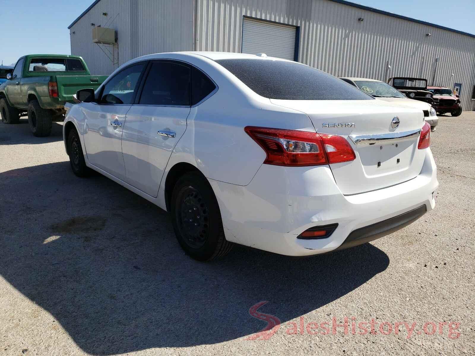 3N1AB7AP3GL663405 2016 NISSAN SENTRA