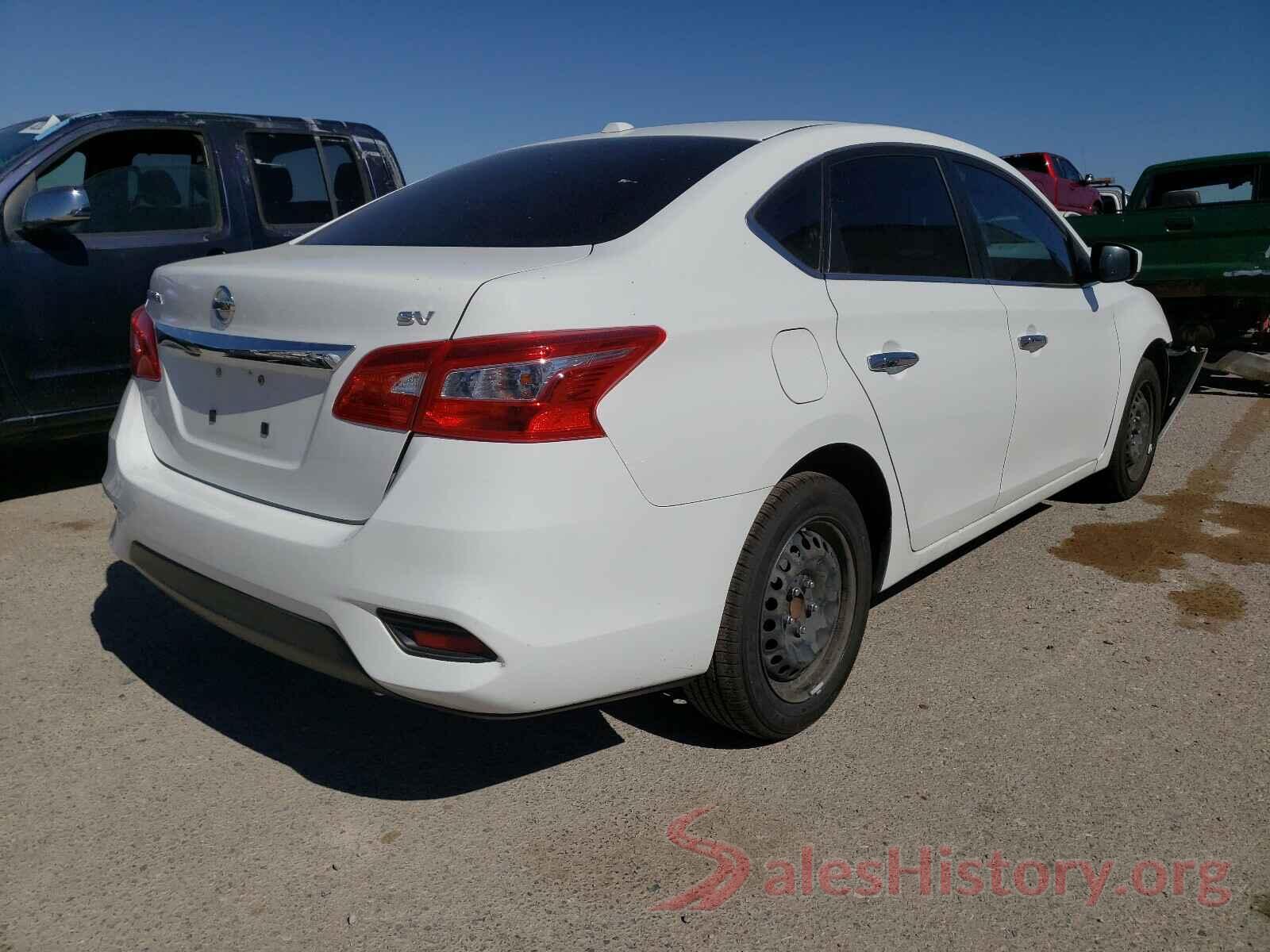 3N1AB7AP3GL663405 2016 NISSAN SENTRA