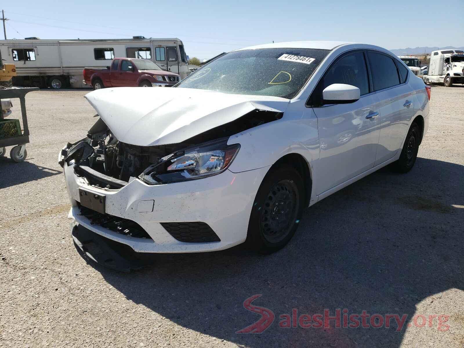 3N1AB7AP3GL663405 2016 NISSAN SENTRA