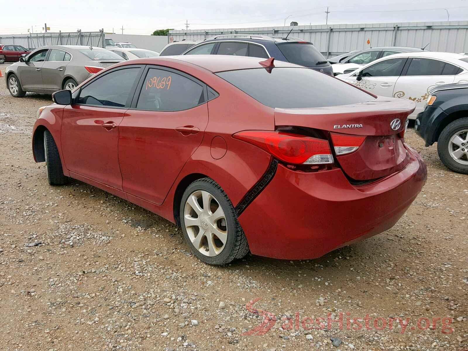 KMHDH4AEXBU154282 2011 HYUNDAI ELANTRA