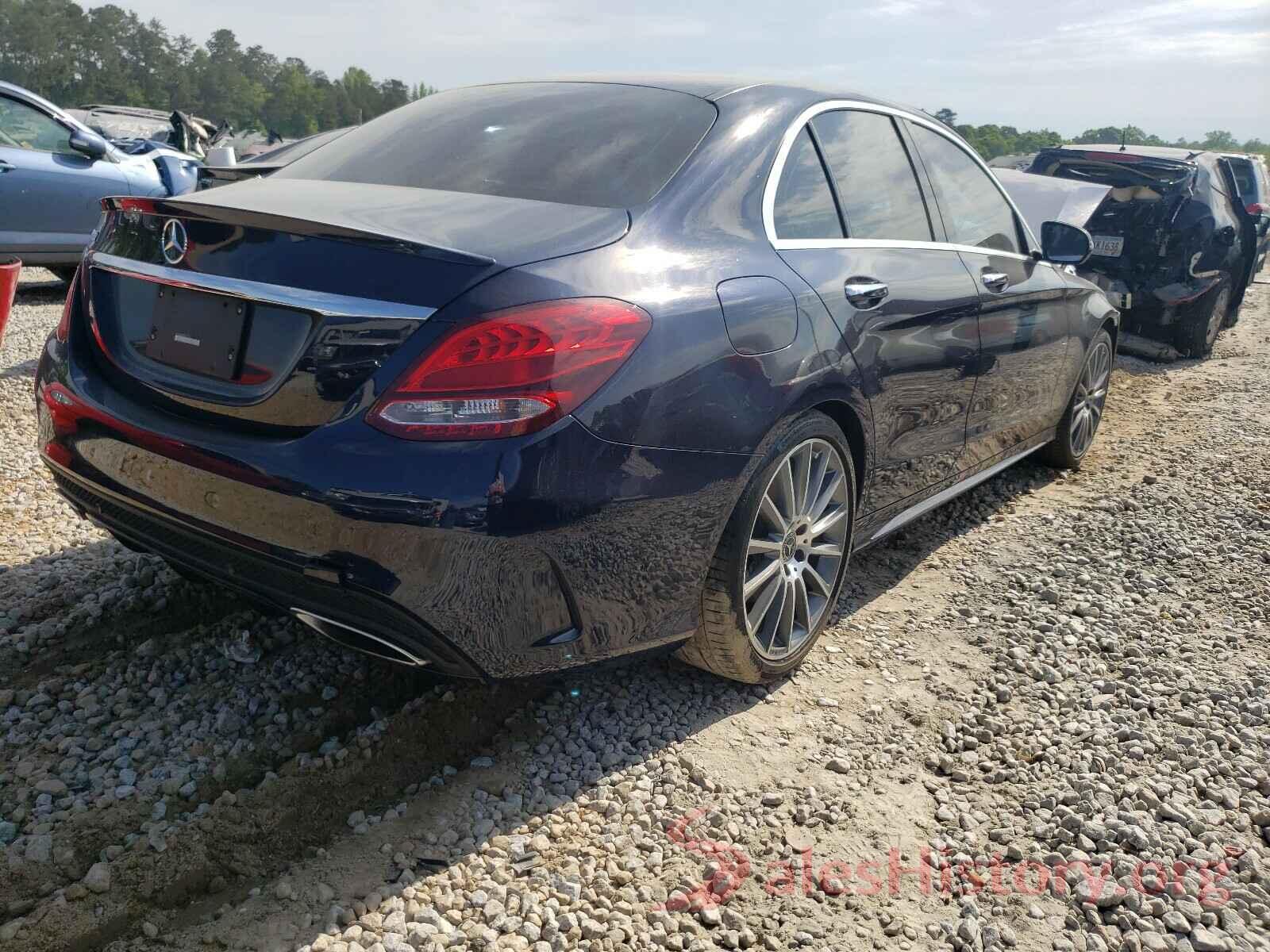 55SWF4JB9HU215937 2017 MERCEDES-BENZ C CLASS