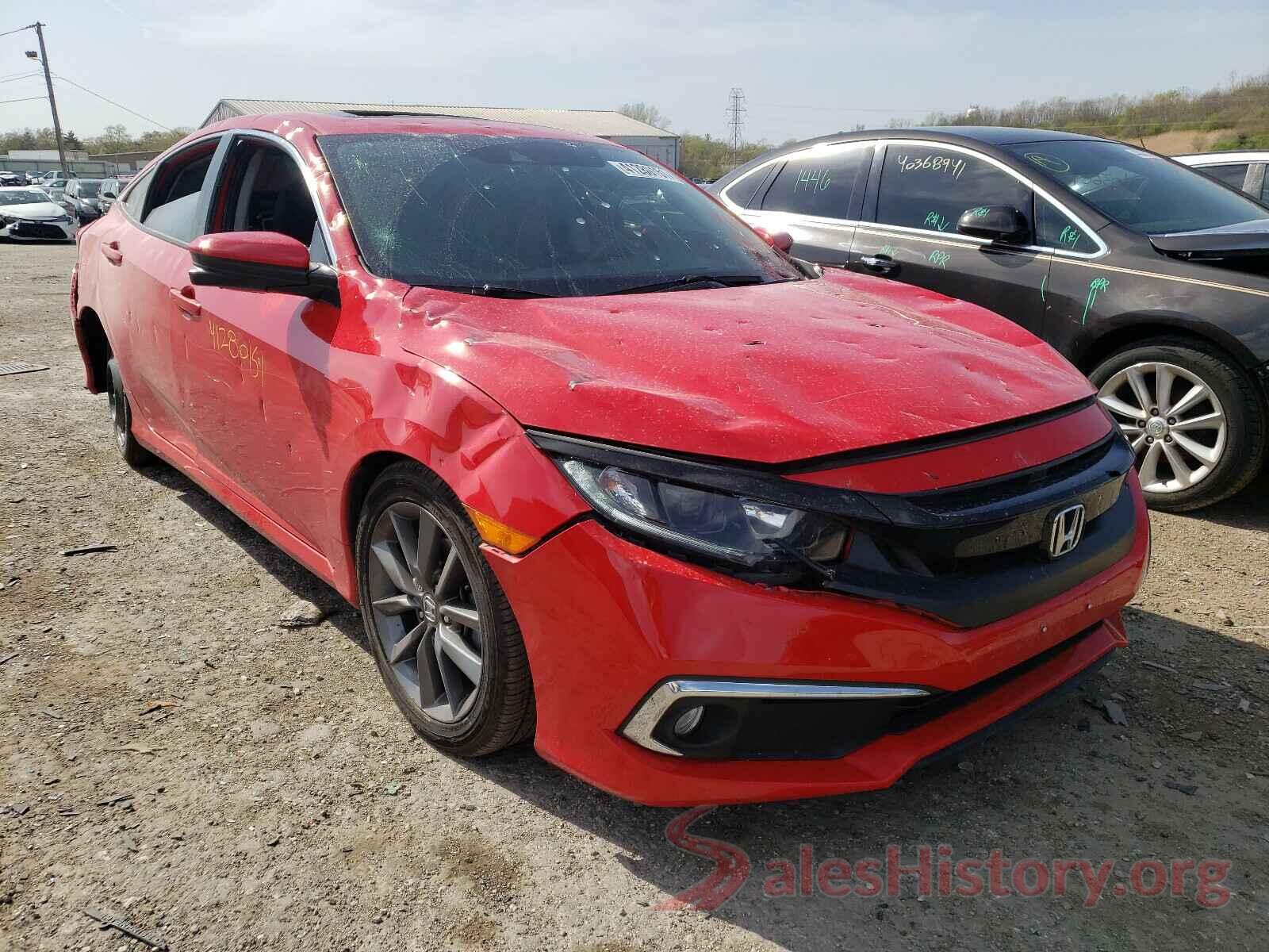 2HGFC1F36KH650296 2019 HONDA CIVIC