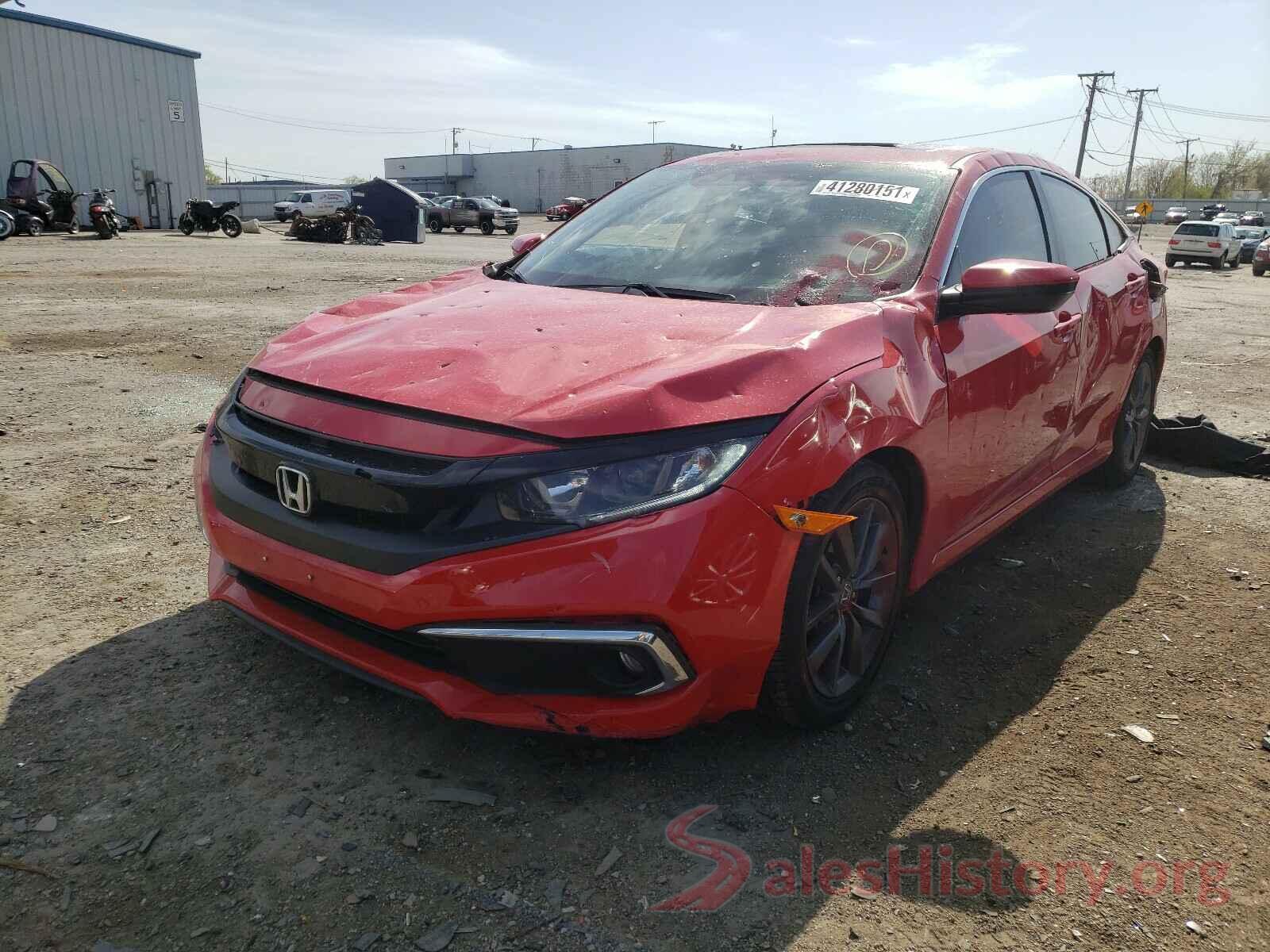 2HGFC1F36KH650296 2019 HONDA CIVIC