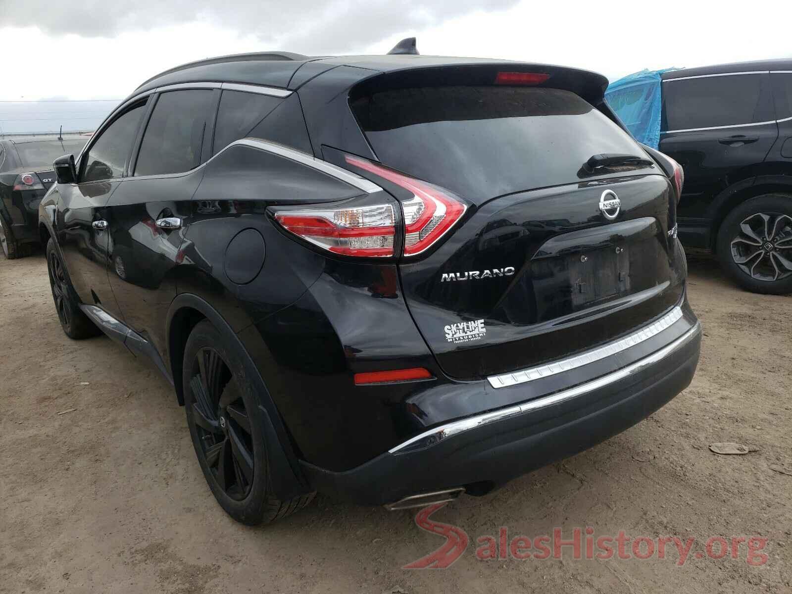 5N1AZ2MH7HN183607 2017 NISSAN MURANO