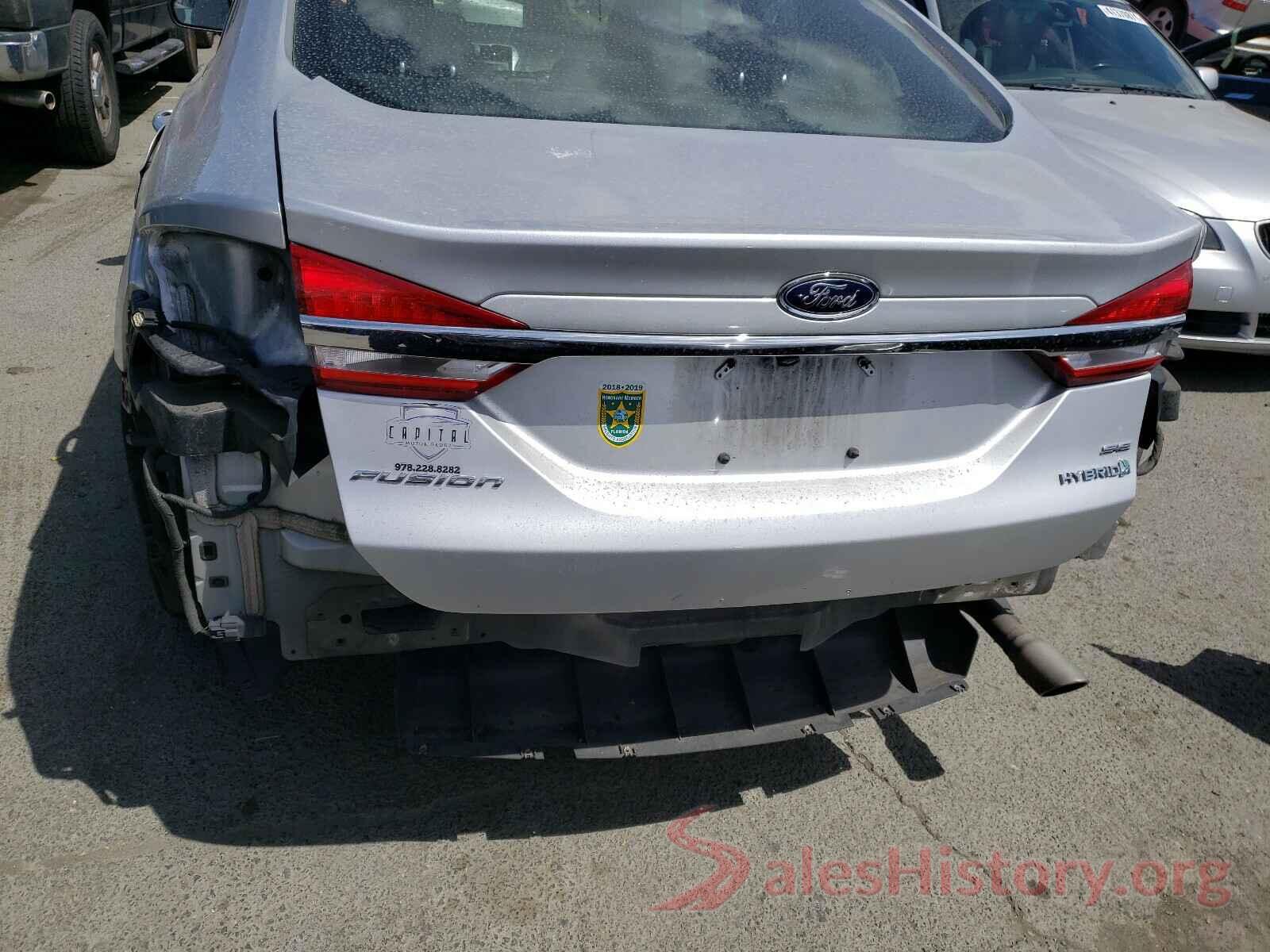 3FA6P0LU5JR137219 2018 FORD FUSION