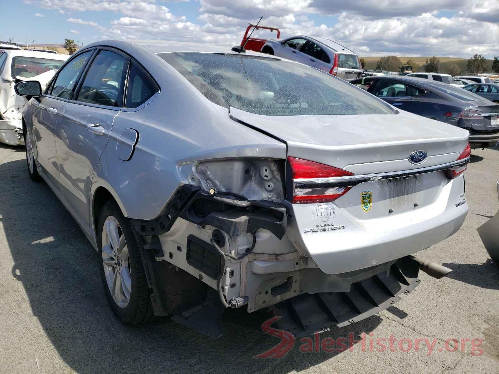 3FA6P0LU5JR137219 2018 FORD FUSION