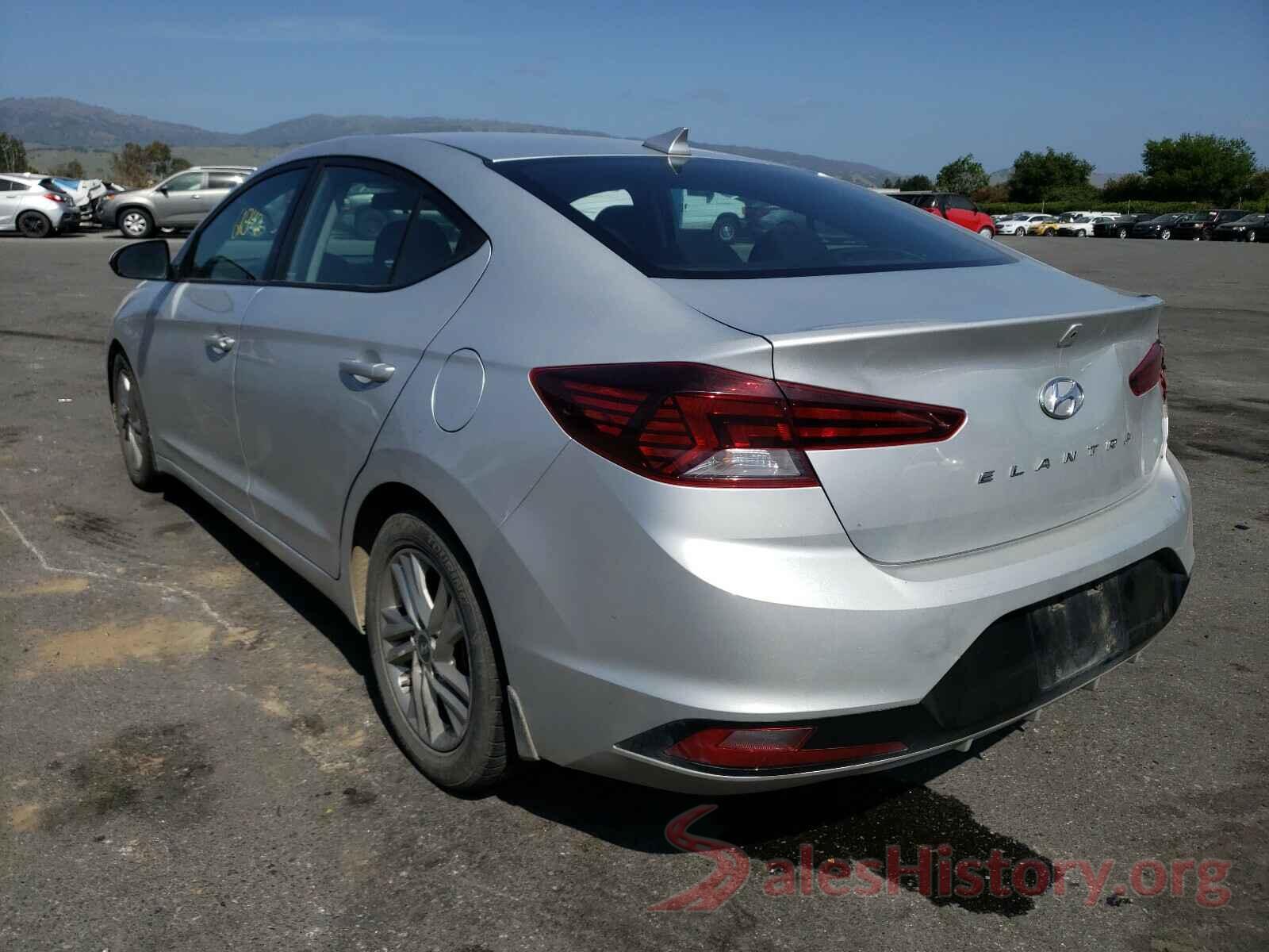 5NPD84LF7LH524464 2020 HYUNDAI ELANTRA