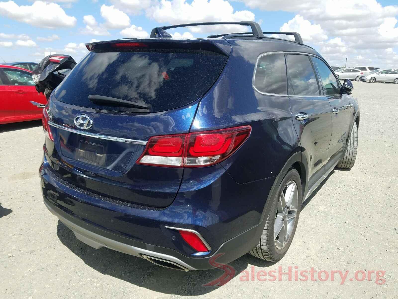 KM8SR4HF8HU218377 2017 HYUNDAI SANTA FE